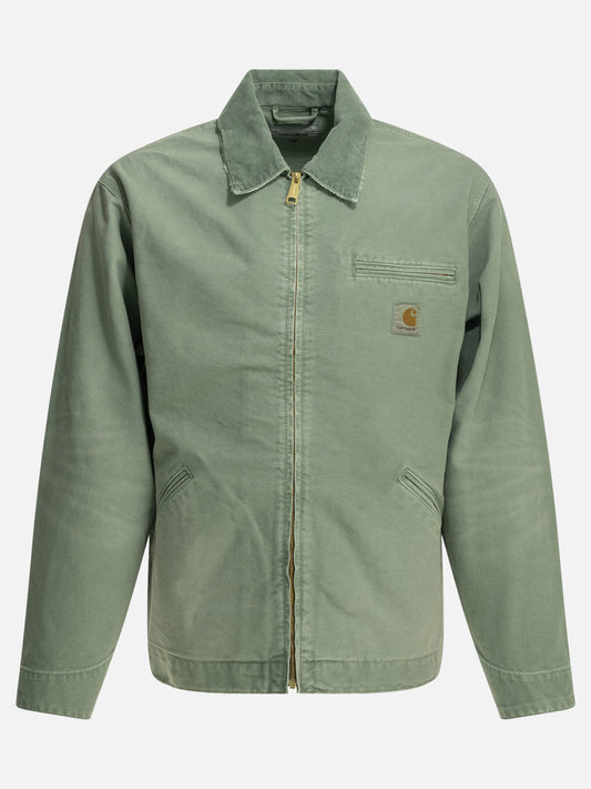 Giacche leggere & Trapuntate Logo  Verde - Carhartt WIP Uomo | PLP | VIETTI Online Store 
