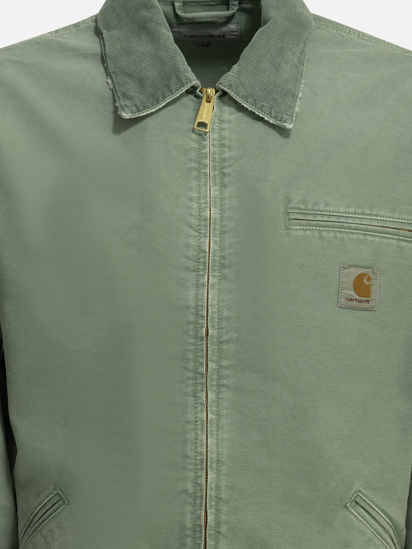 Quilted & Utility Jackets Logo  Green - Carhartt WIP Men | PDP | VIETTI Online Store | Zoom-Modal_3
