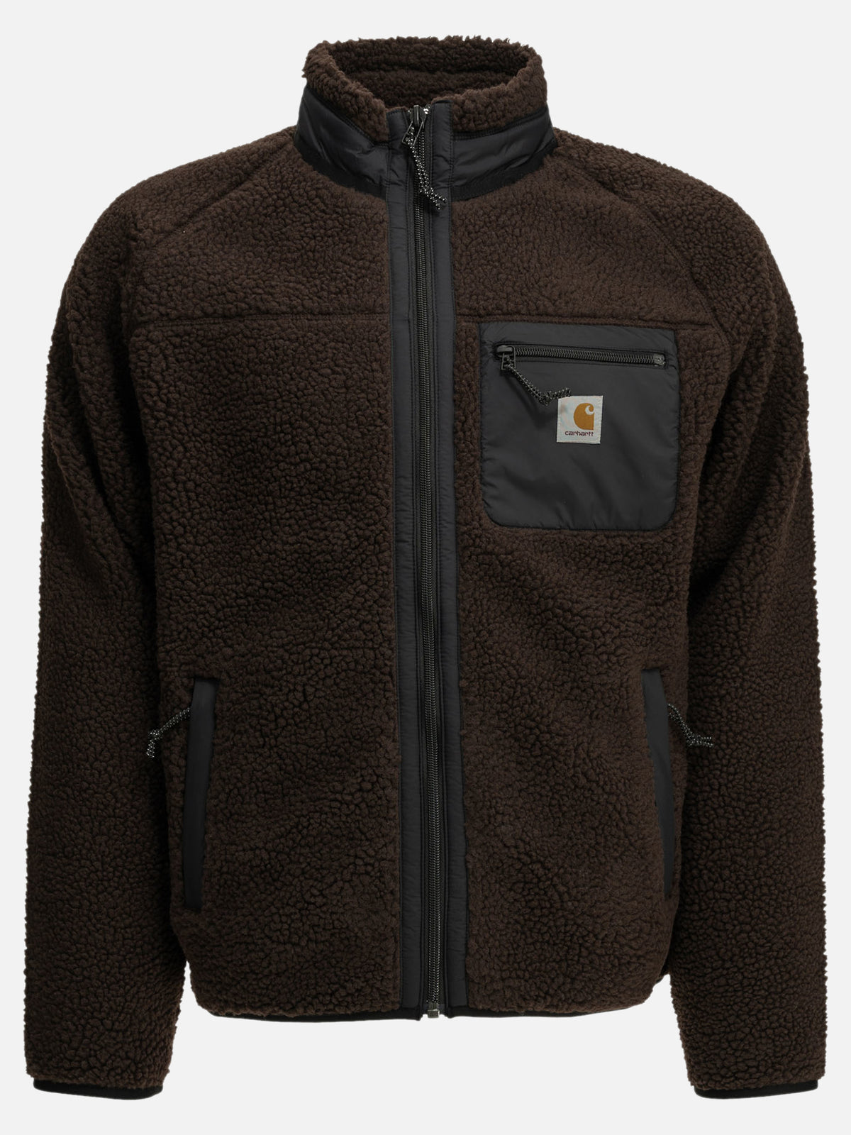 Carhartt WIP "Prentis" Fleece Jacket Brown