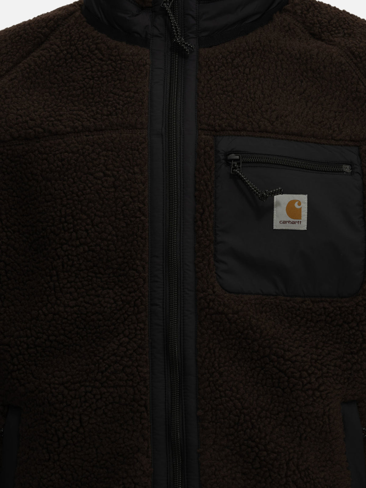 Carhartt WIP "Prentis" Fleece Jacket Brown