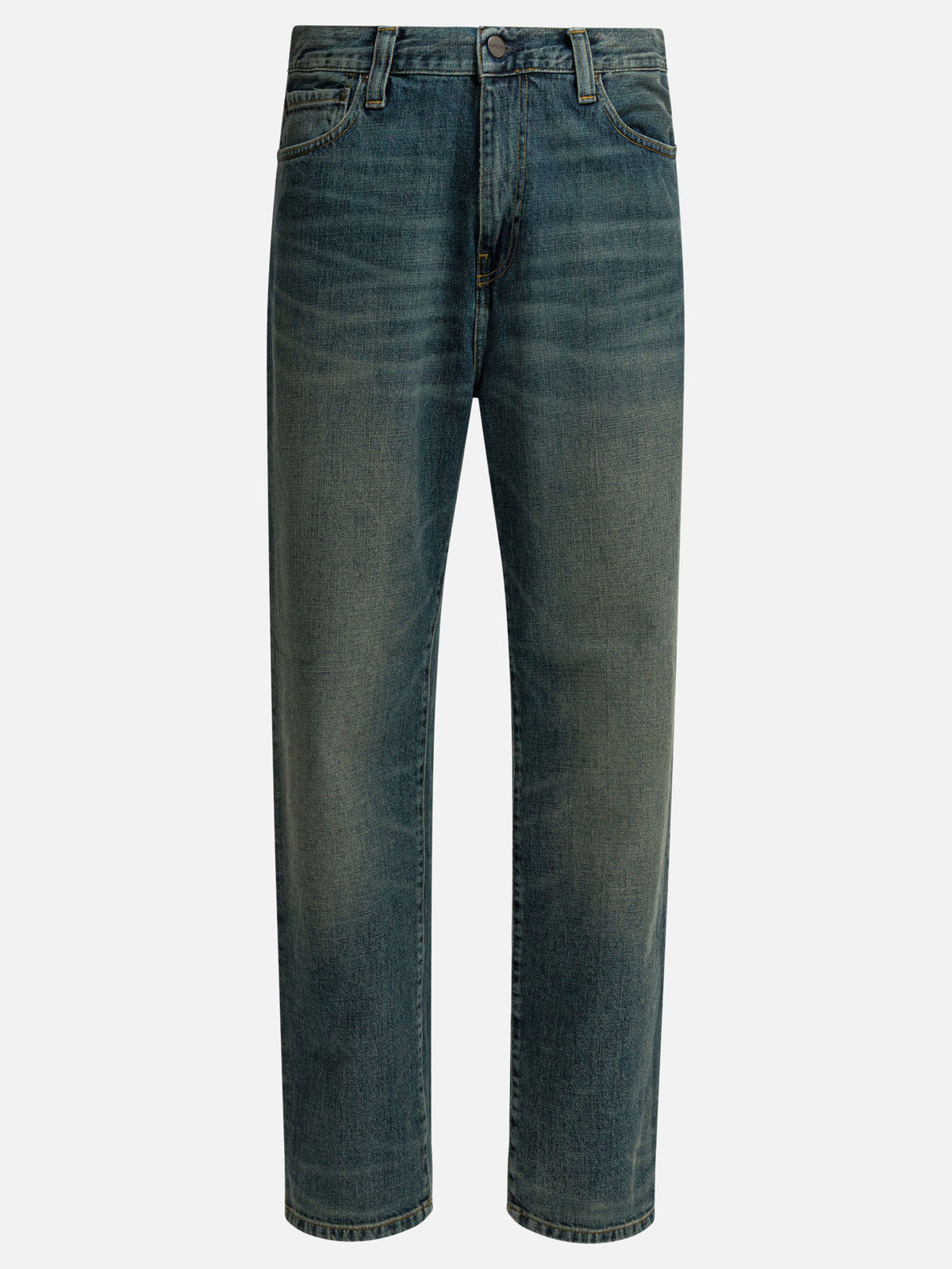 Carhartt WIP "Aaron" Wide leg jeans Blue - VIETTI