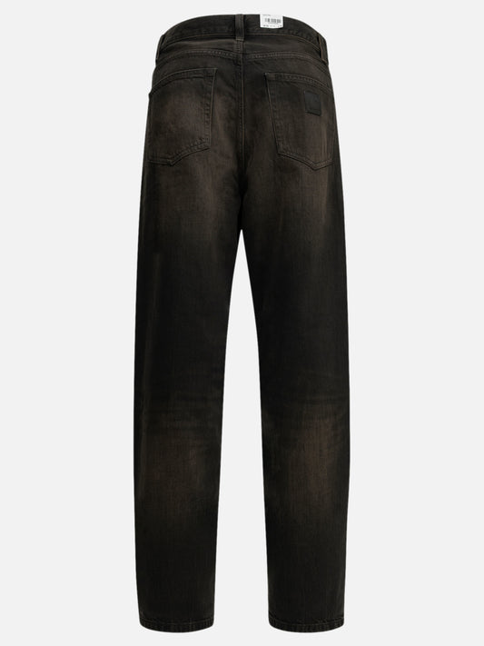 Carhartt WIP "Aaron" Wide leg jeans Black

