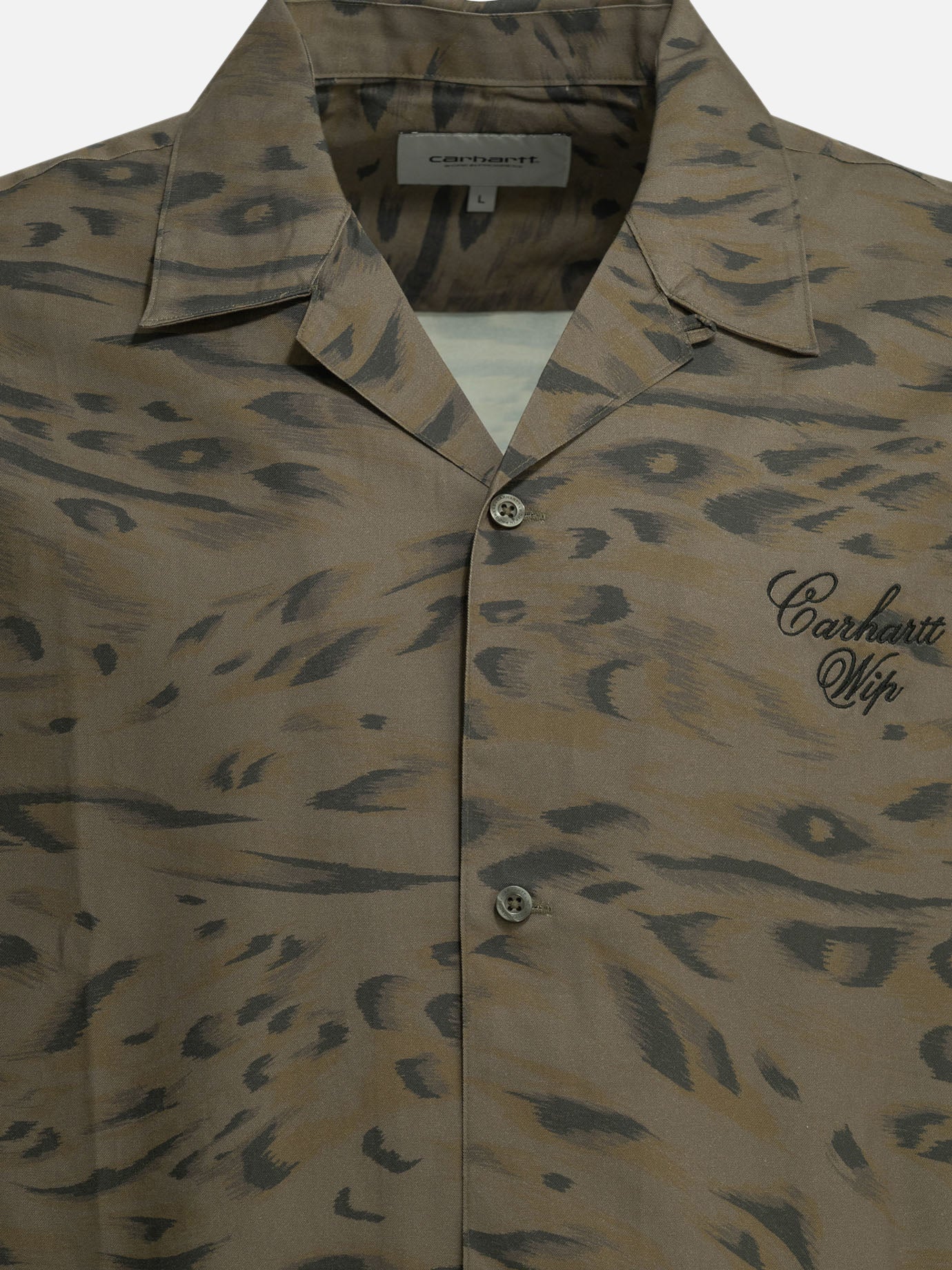 Camicie casual Logo  Verde - Carhartt WIP Uomo | PDP | VIETTI Online Store | thumbnail_3