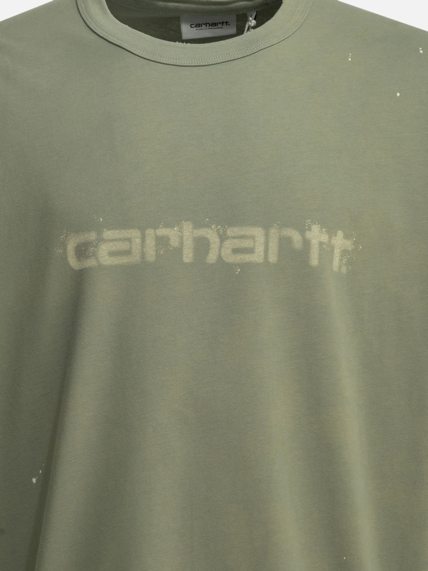 Crewneck t-shirts Logo  Green - Carhartt WIP Men | PDP | VIETTI Online Store | Zoom-Modal_3
