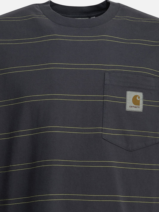 Carhartt WIP "Bert Pocket" crewneck T-shirt Purple

