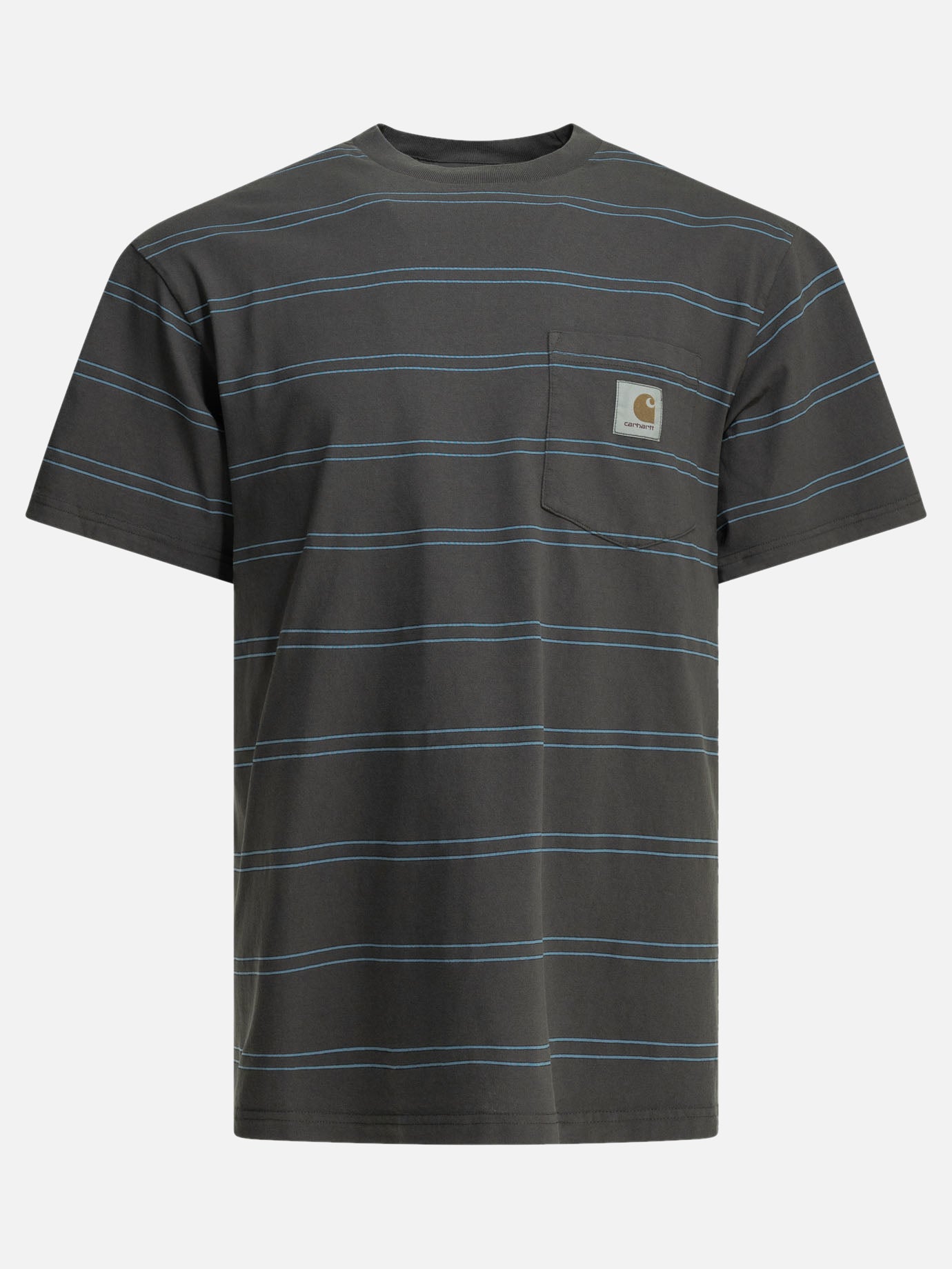 Crewneck t-shirts Logo  Grey - Carhartt WIP Men | PDP | VIETTI Online Store | thumbnail