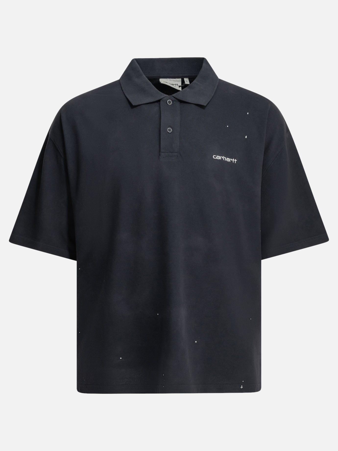 Polo shirts with buttons Logo  Blue - Carhartt WIP Men | PDP | VIETTI Online Store | thumbnail