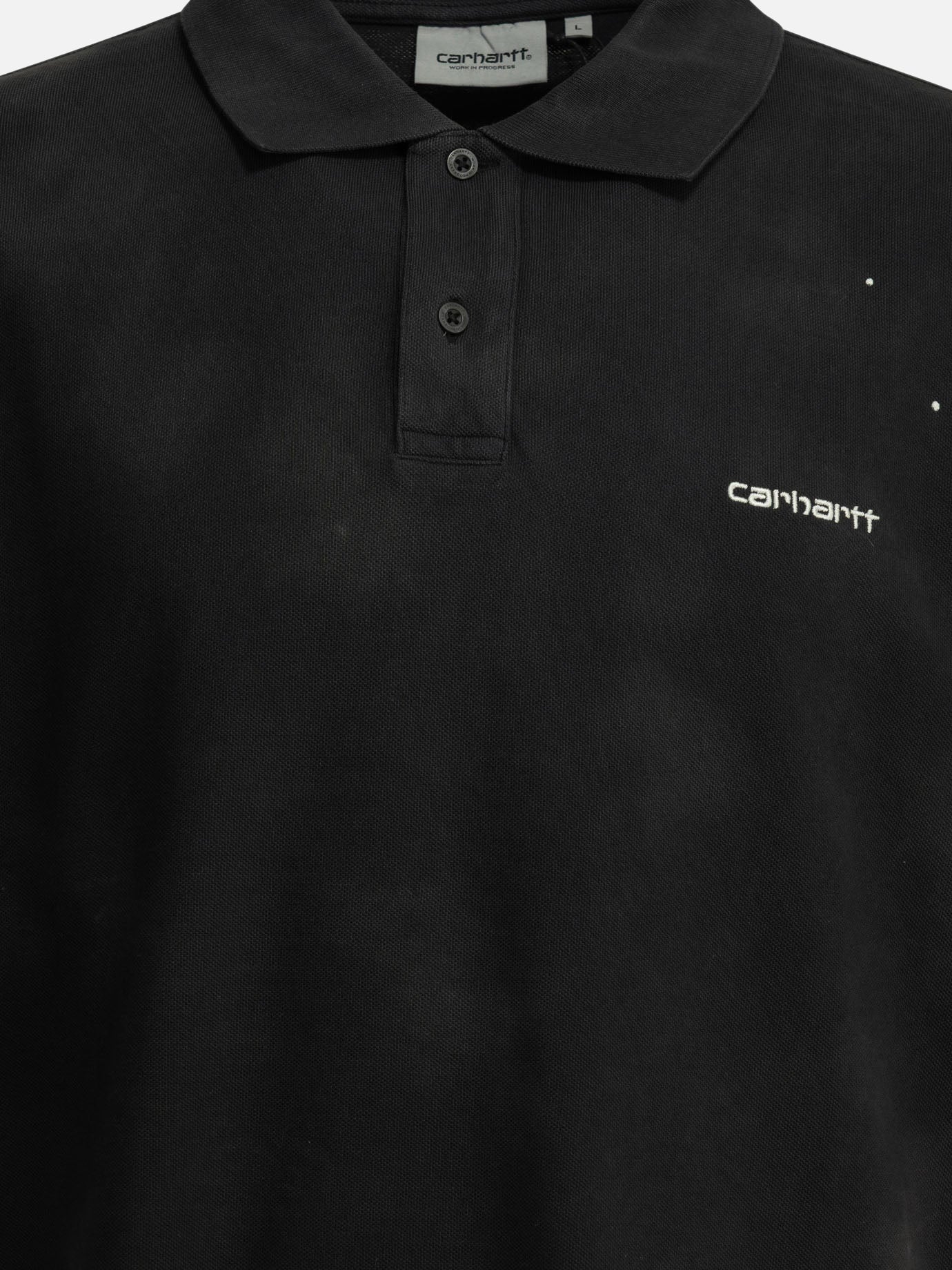 Polo shirts with buttons Logo  Black - Carhartt WIP Men | PDP | VIETTI Online Store | Zoom-Modal_3
