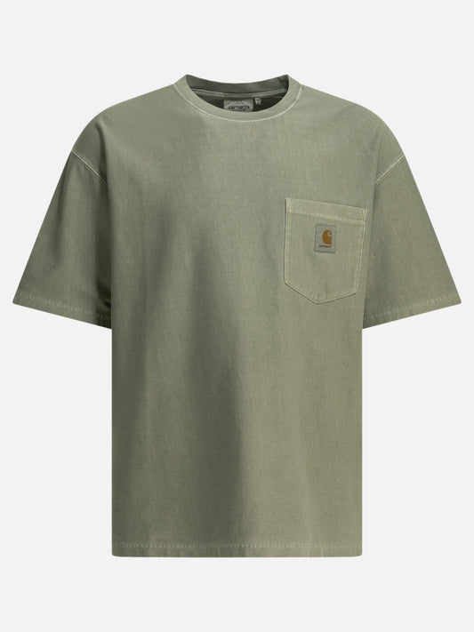 Crewneck t-shirts Logo  Green - Carhartt WIP Men | PLP | VIETTI Online Store 
