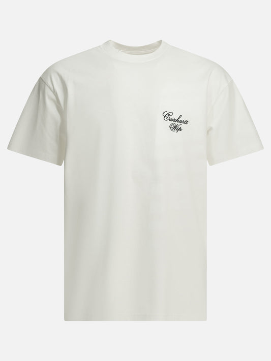 T-shirt girocollo Logo  Bianco - Carhartt WIP Uomo | VIETTI Online Store 
