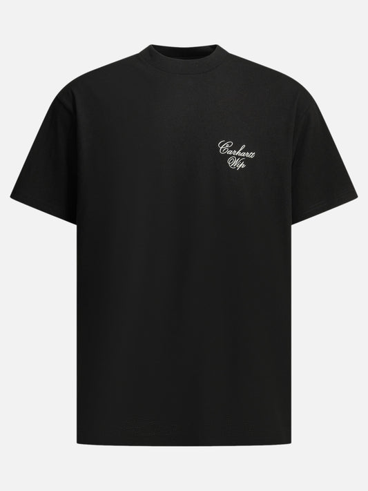 Crewneck t-shirts Logo  Black - Carhartt WIP Men | PLP | VIETTI Online Store 
