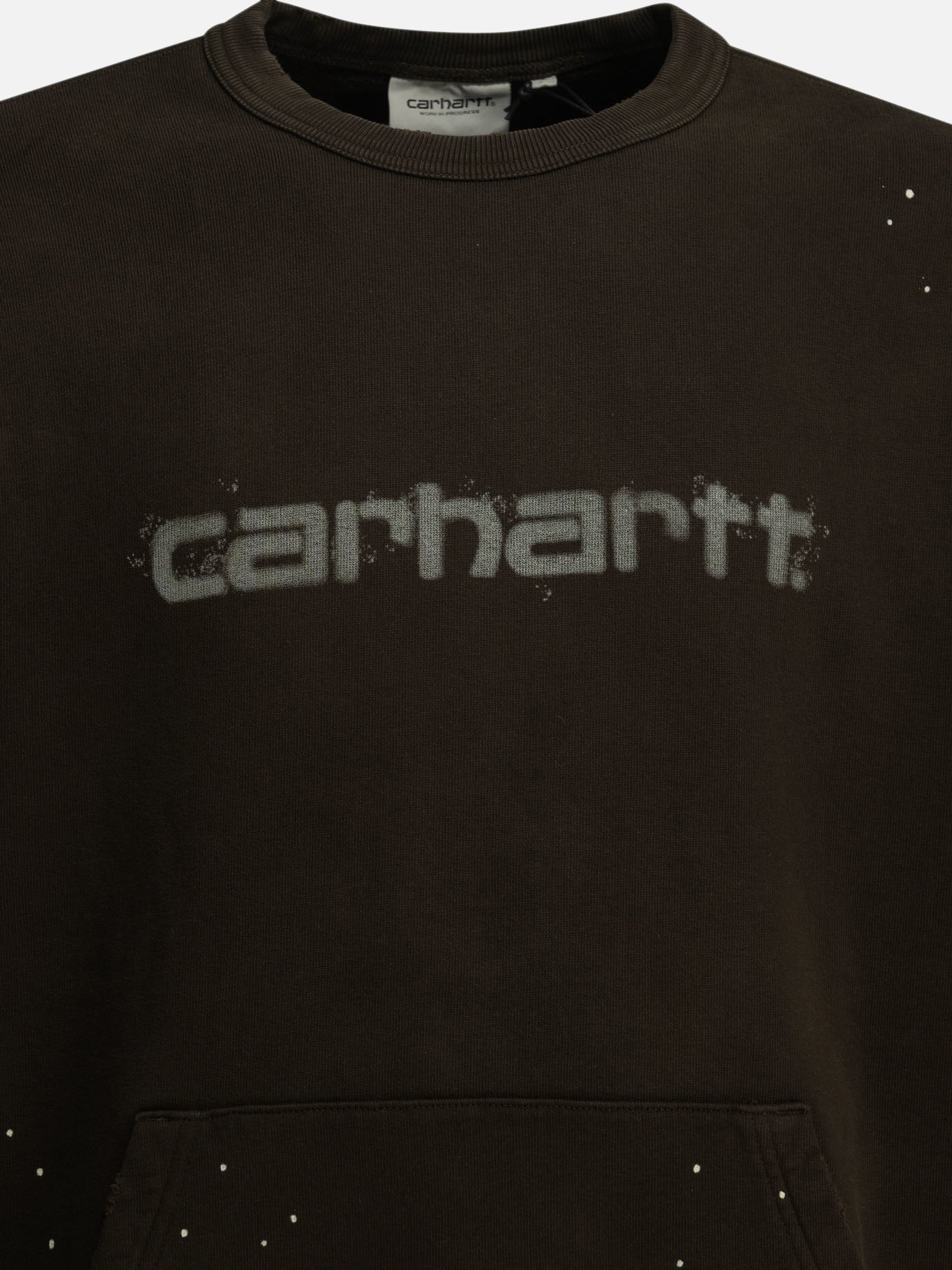 Crewnecks Logo  Brown - Carhartt WIP Men | PDP | VIETTI Online Store | Zoom-Modal_3
