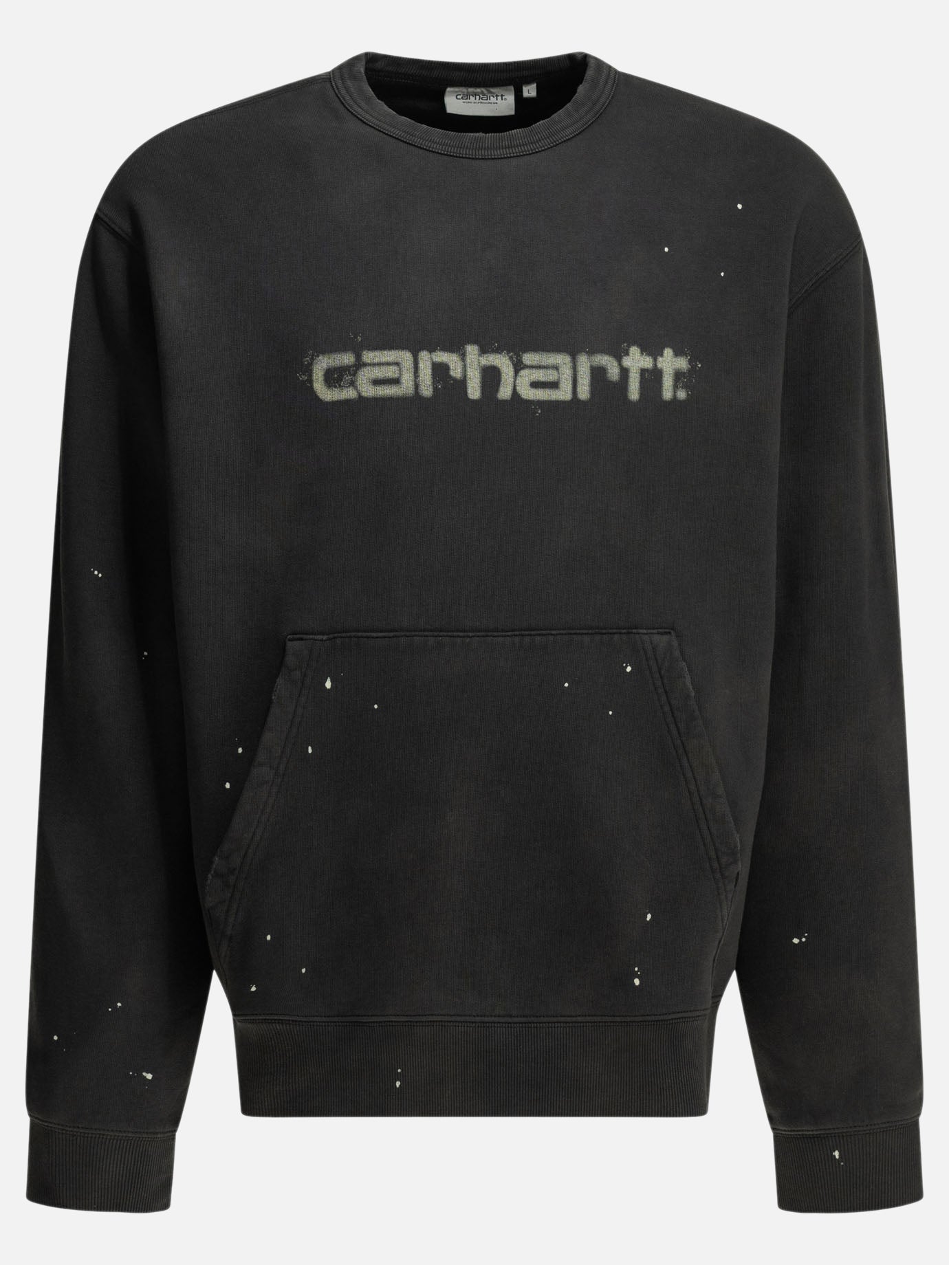 Crewnecks Logo  Black - Carhartt WIP Men | PDP | VIETTI Online Store | thumbnail
