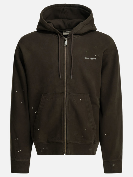 Felpe con cappuccio Logo  Marrone - Carhartt WIP Uomo | VIETTI Online Store 

