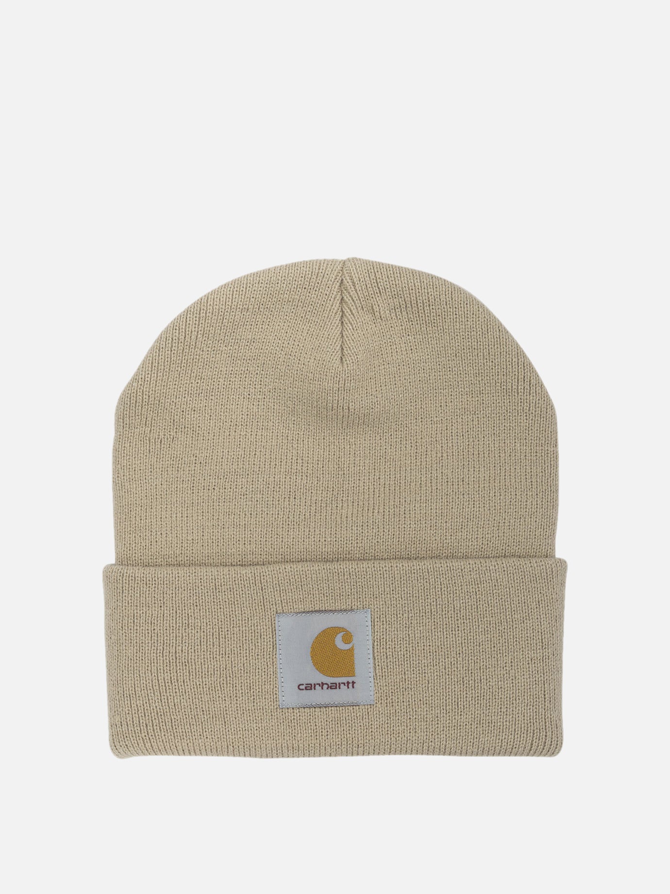 Beanies Logo  Beige - Carhartt WIP Men | PDP | VIETTI Online Store | Zoom-Modal
