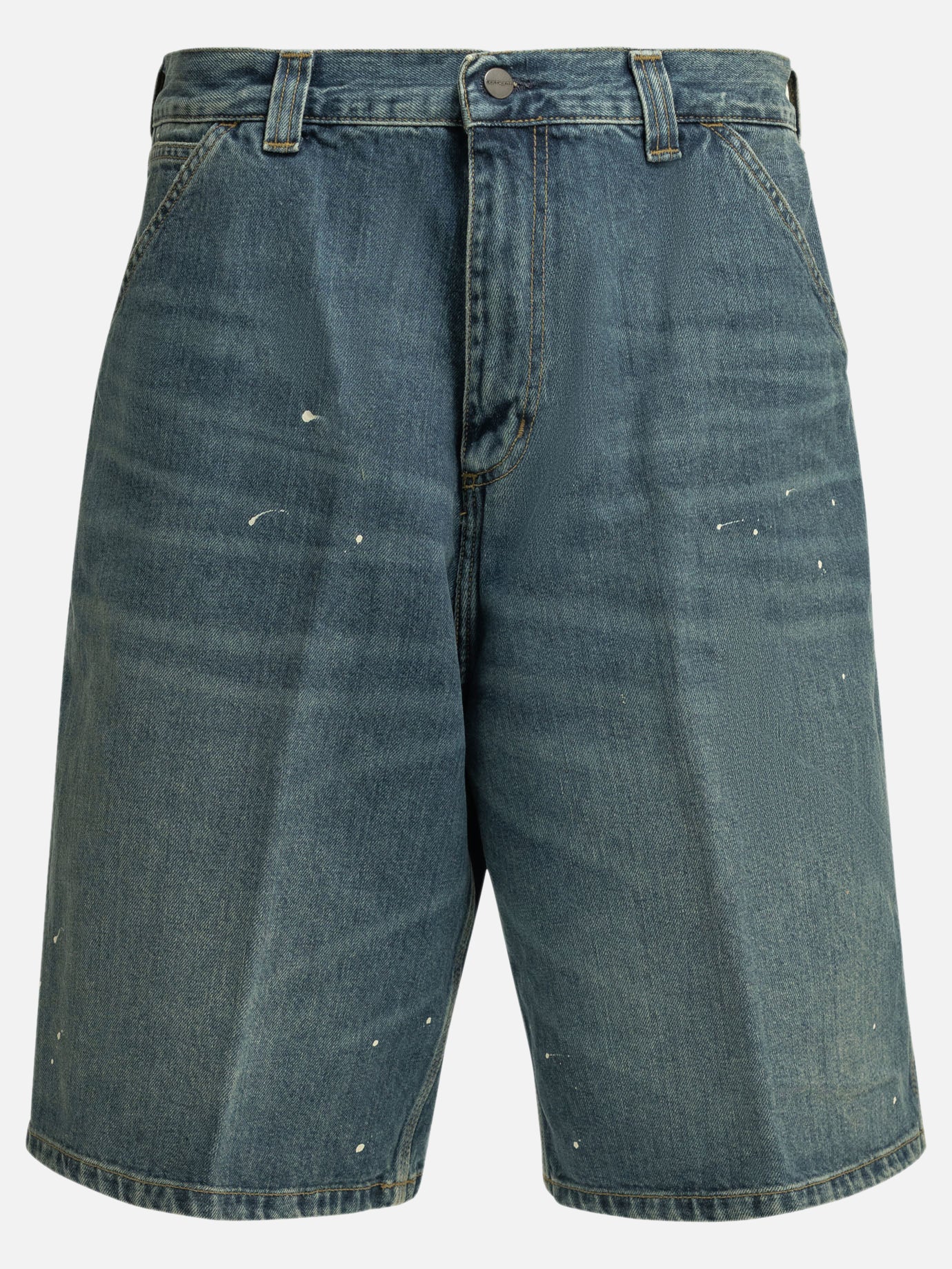 Utility shorts Solid colour  Blue - Carhartt WIP Men | PDP | VIETTI Online Store | Zoom-Modal
