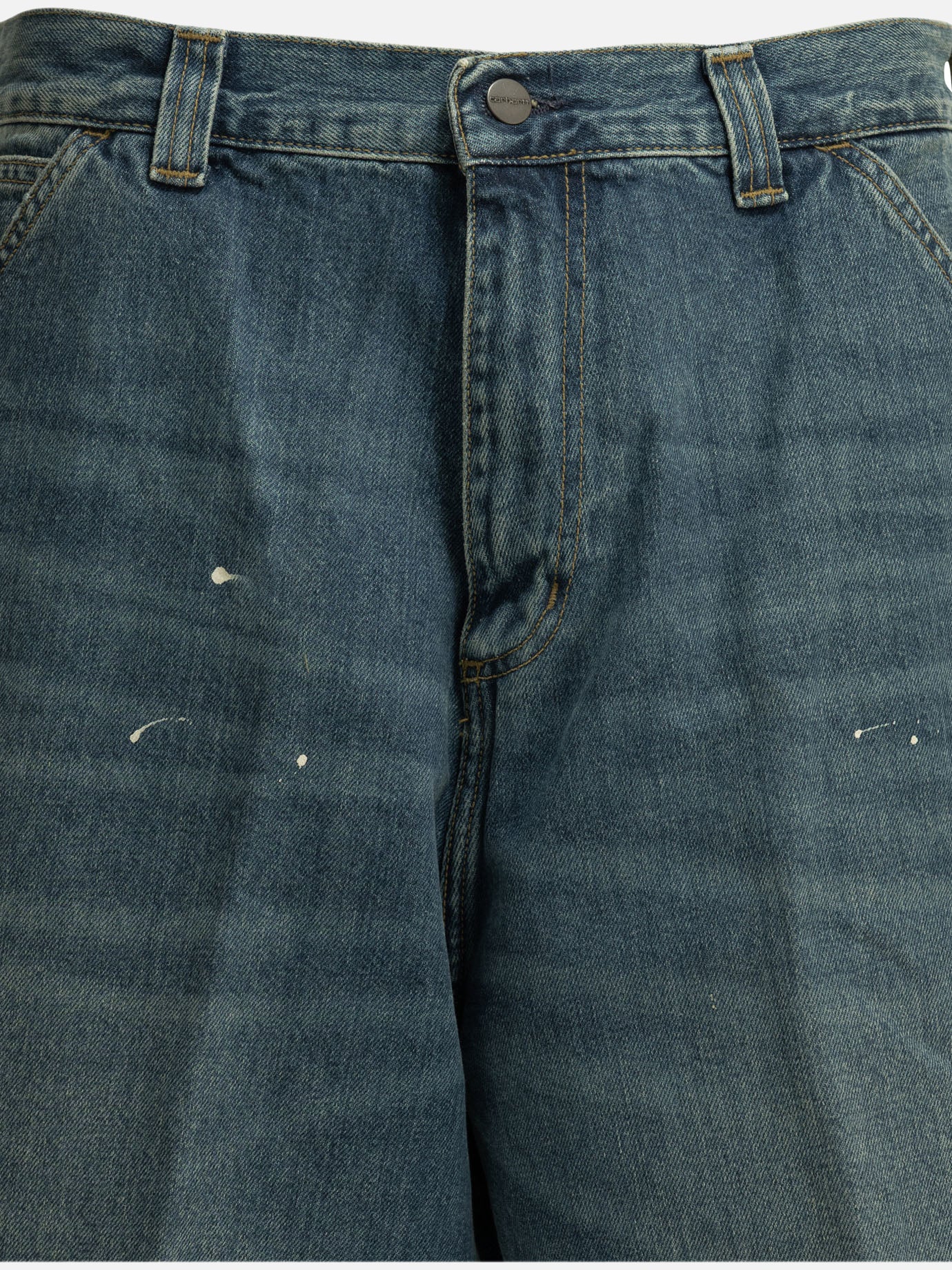 Utility shorts Solid colour  Blue - Carhartt WIP Men | PDP | VIETTI Online Store | Zoom-Modal_3
