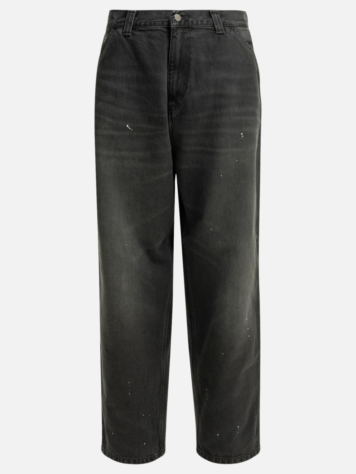 Work pants Solid colour  Black - Carhartt WIP Men | PDP | VIETTI Online Store | Zoom-Modal
