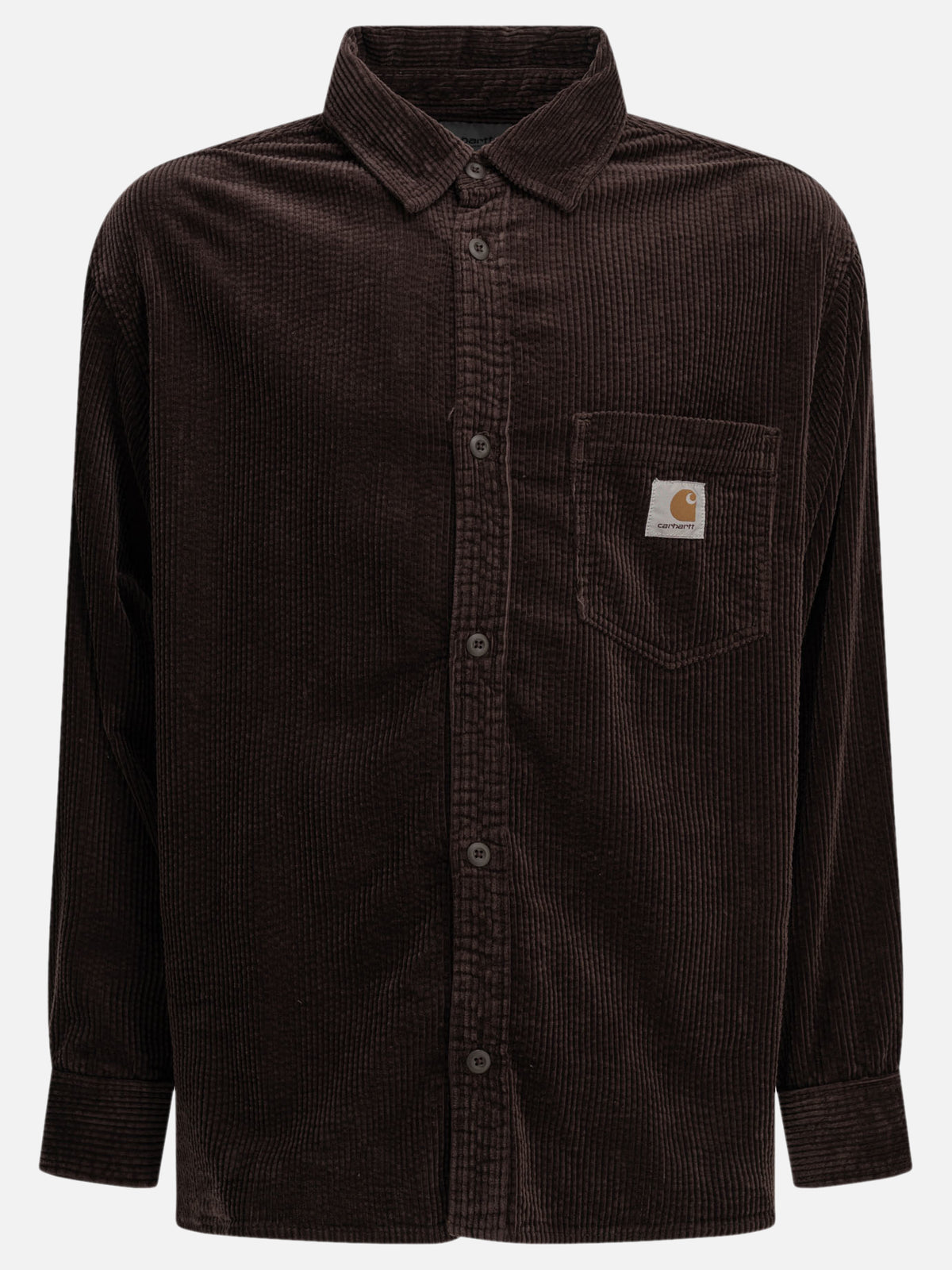 Carhartt WIP "Loyde" Casual Shirt Brown