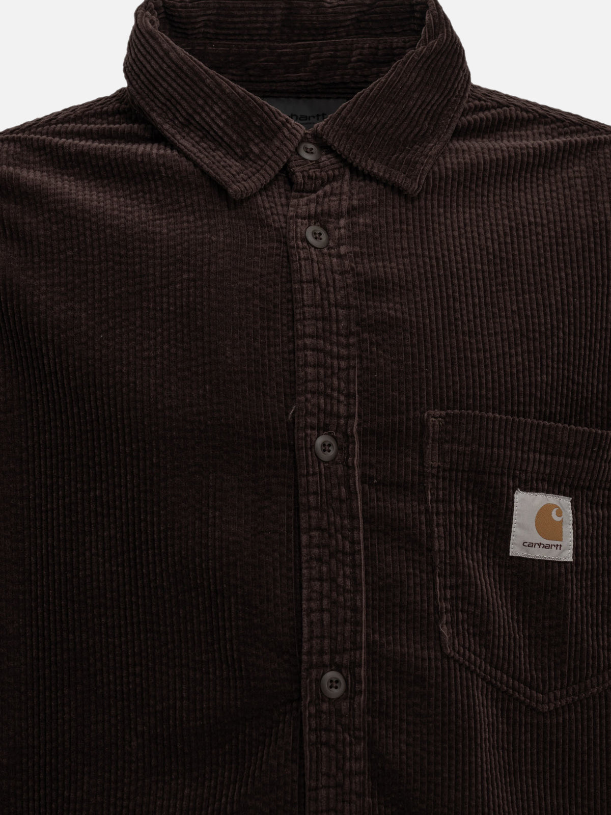 Carhartt WIP "Loyde" Casual Shirt Brown - VIETTI