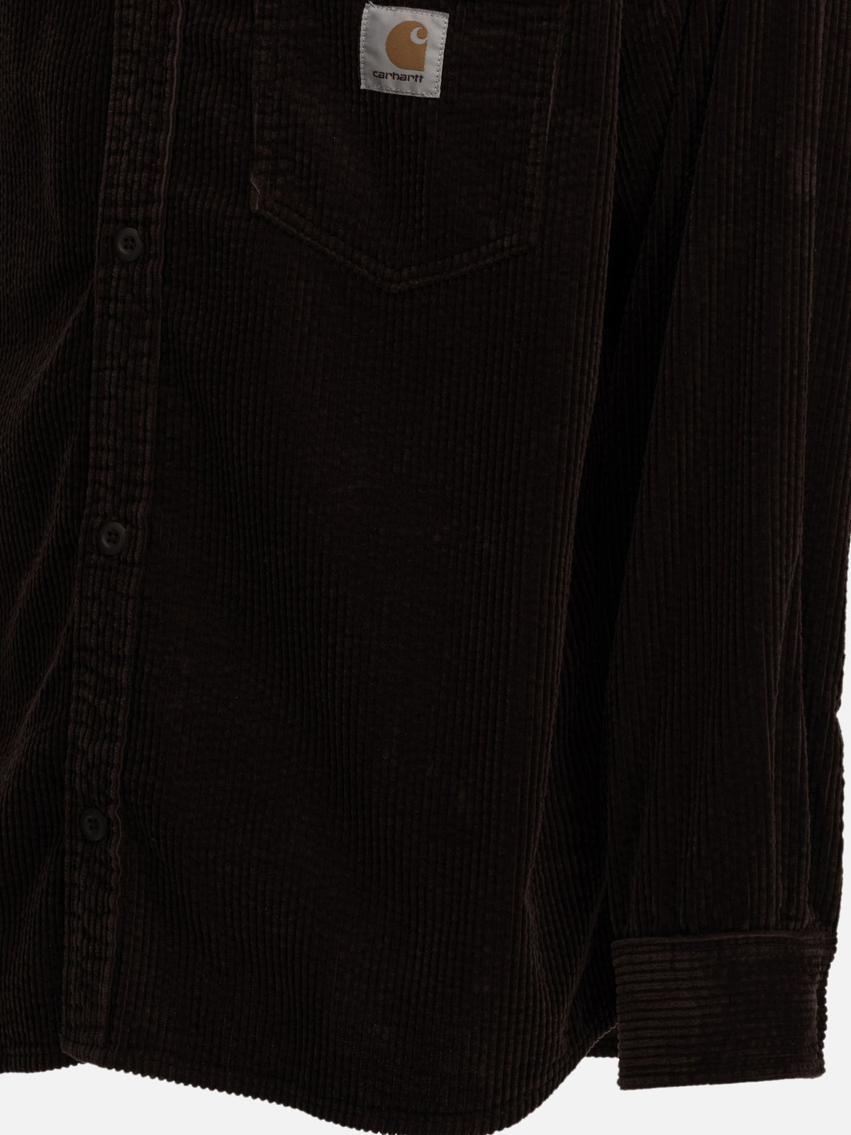 Carhartt WIP "Loyde" Casual Shirt Brown - VIETTI