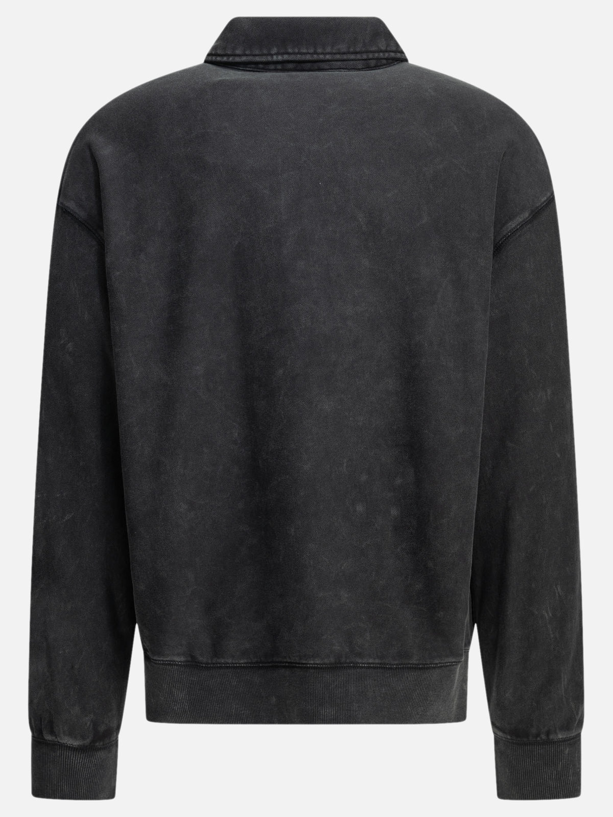 Carhartt WIP "Lambert" Polo-Collar Sweatshirt Black