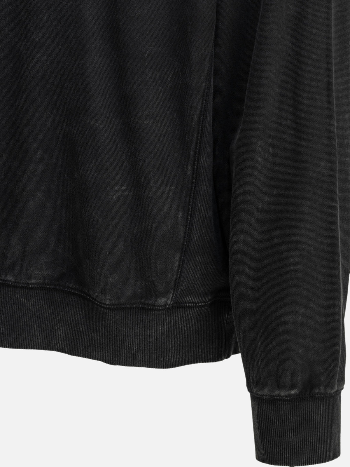 Carhartt WIP "Lambert" Polo-Collar Sweatshirt Black - VIETTI