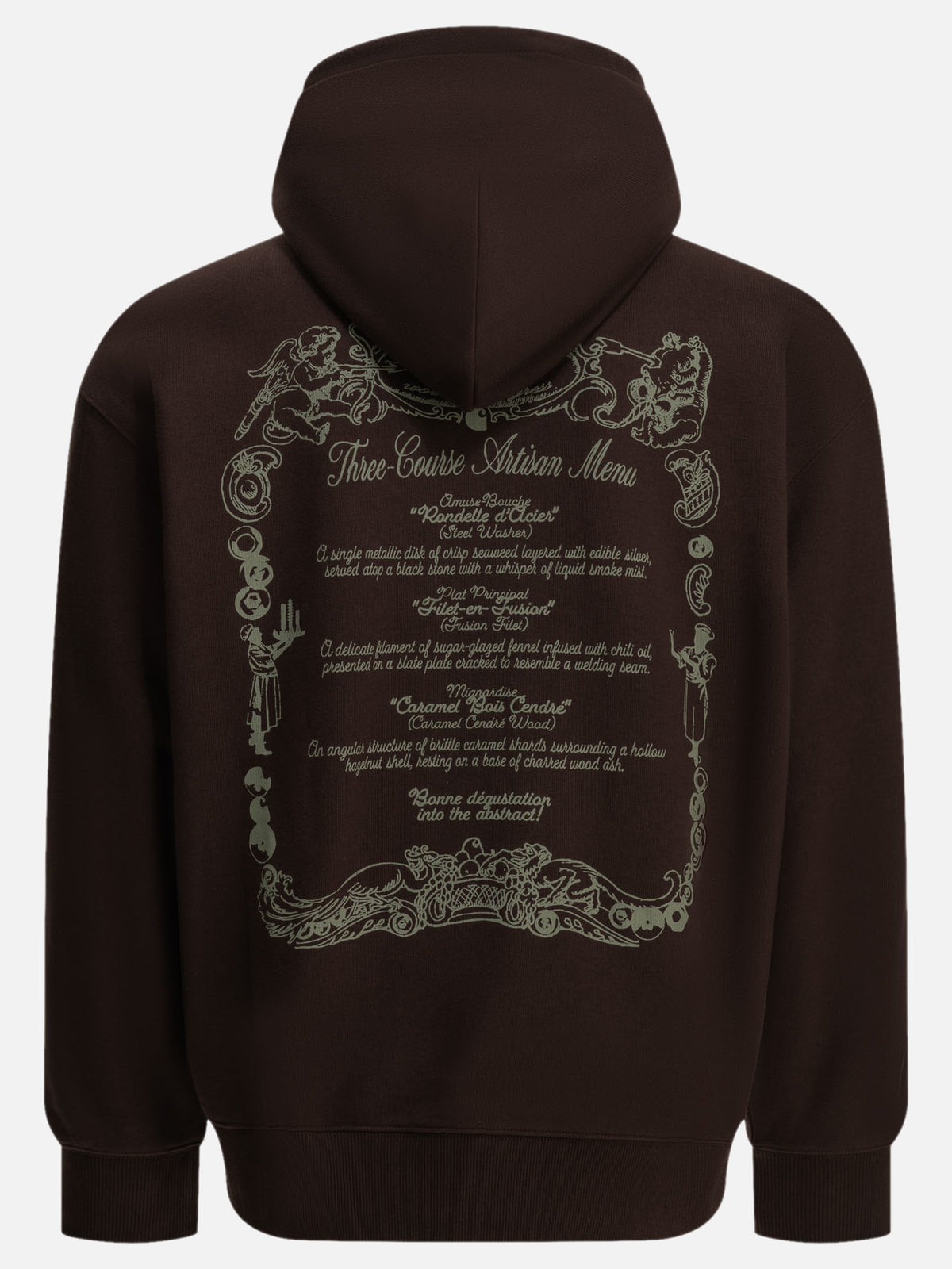 Carhartt WIP "Chez WIP" Zip-Up Sweatshirt Bordeaux - VIETTI