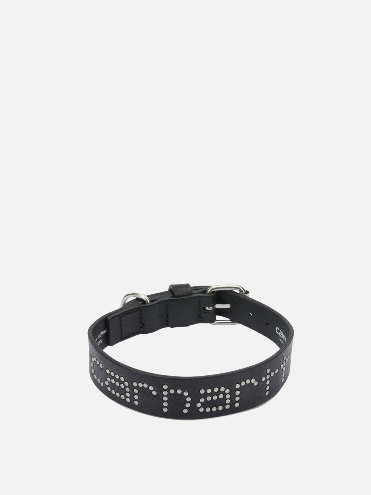 Carhartt WIP "Script Studs" Dog Collar S/M Black - VIETTI