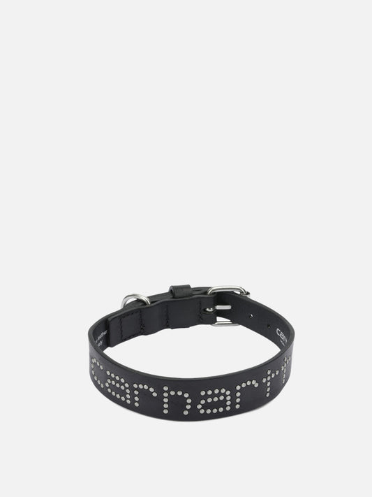 Carhartt WIP "Script Studs" Dog Collar S/M Black

