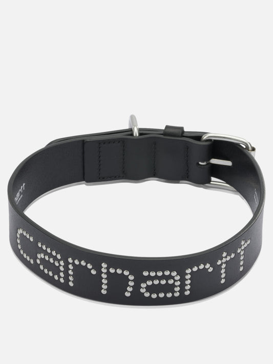 Carhartt WIP "Script Studs" Dog Collar Black

