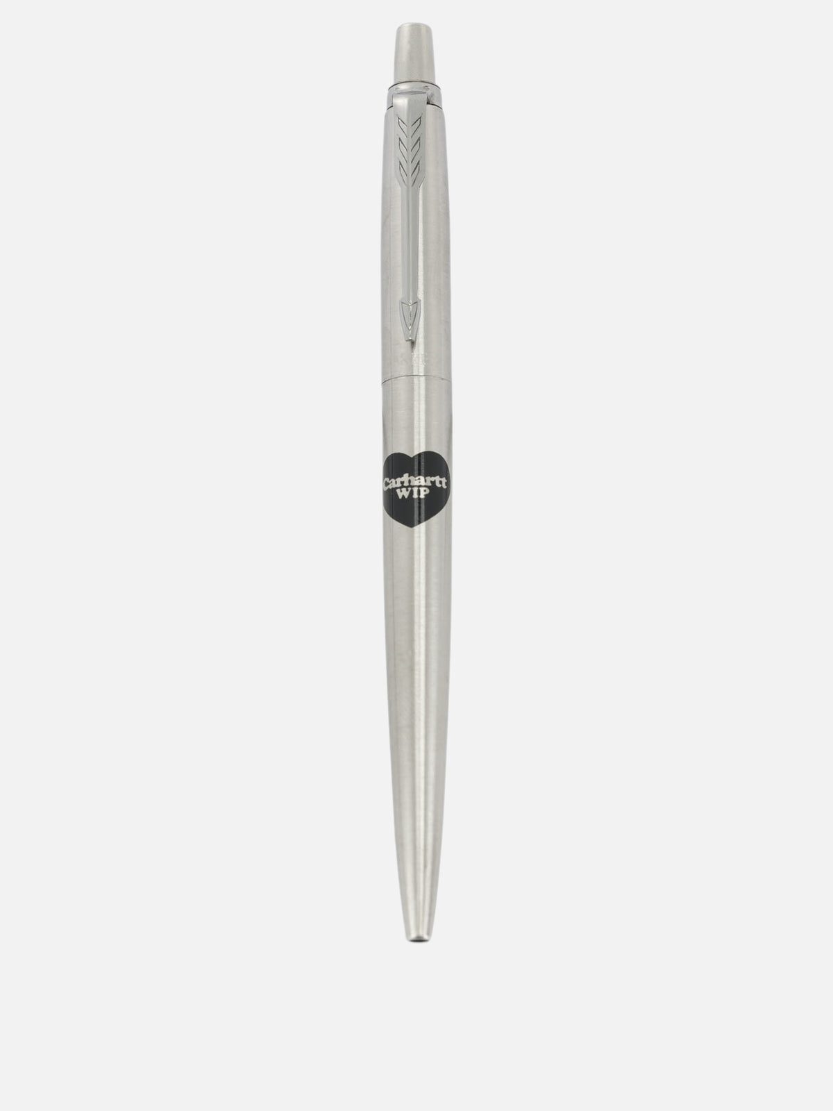 Carhartt WIP "Parker Jotter Heart" Ballpoint Pen Silver
