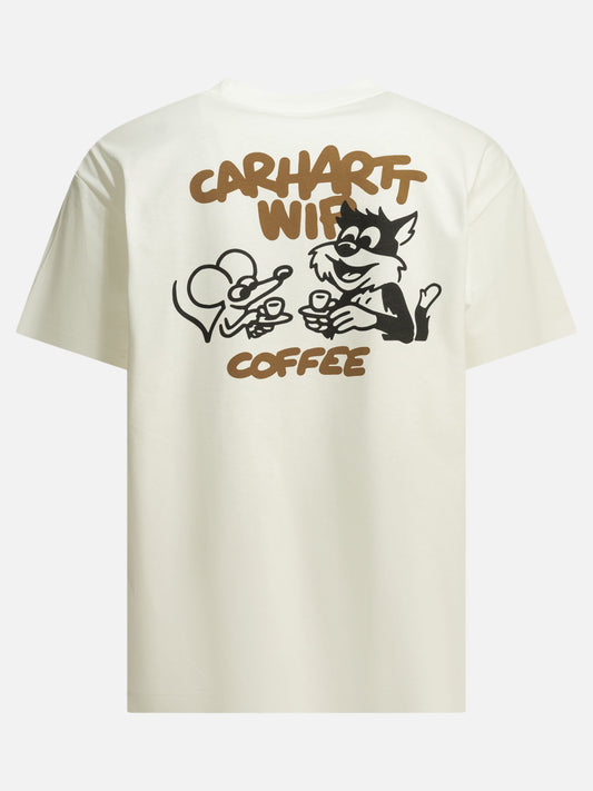 Crewneck t-shirts Logo  White - Carhartt WIP Men | PLP | VIETTI Online Store | 2
