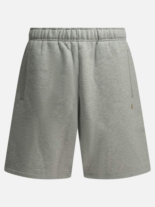 Sweat shorts Logo  Grey - Carhartt WIP Men | PLP | VIETTI Online Store 
