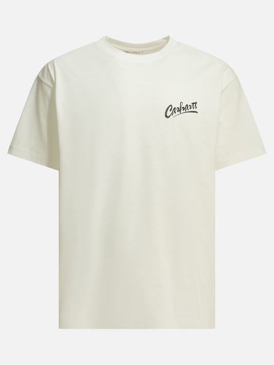 Crewneck t-shirts Logo  White - Carhartt WIP Men | PLP | VIETTI Online Store 
