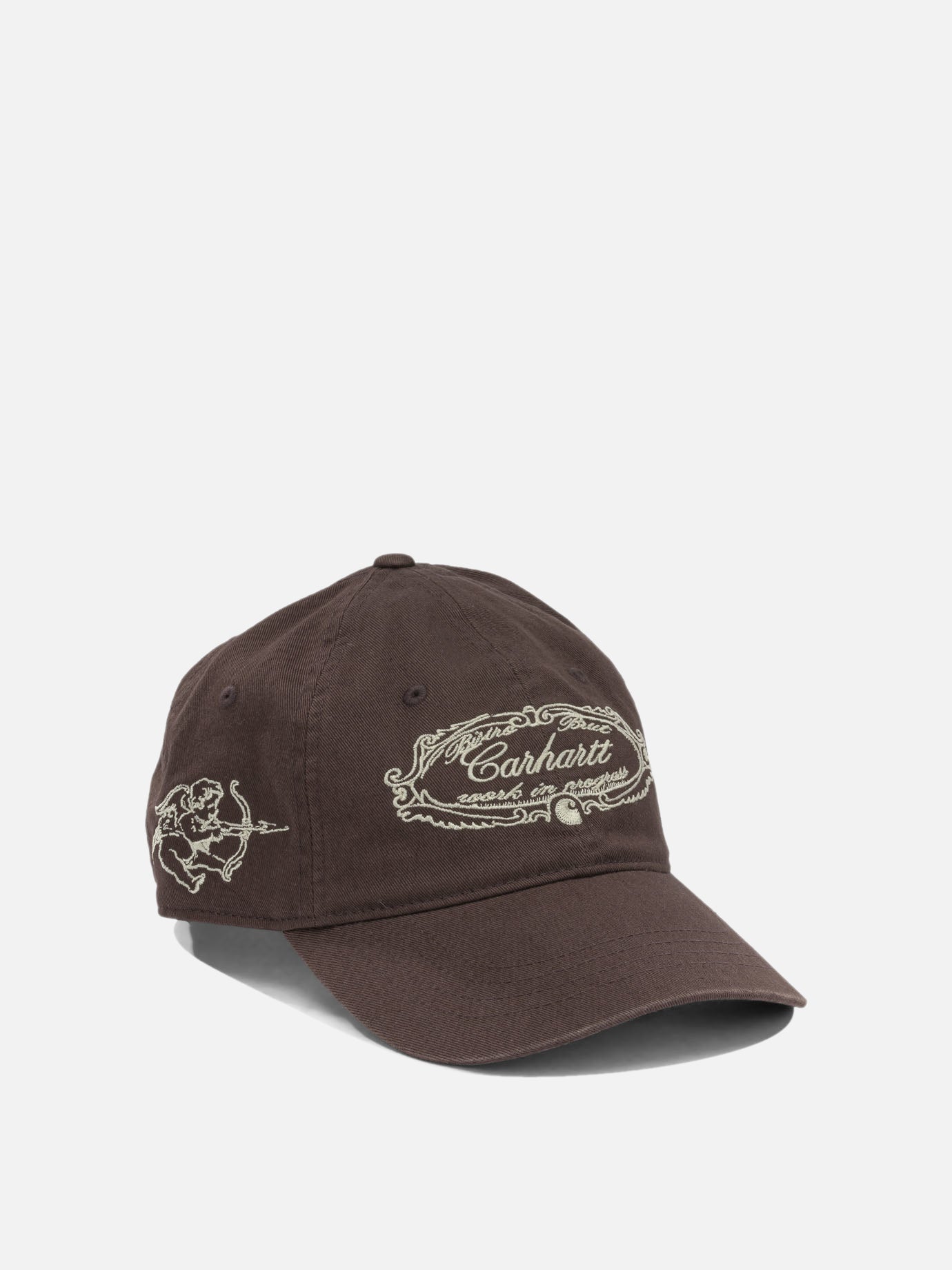 Carhartt WIP "Chez WIP" Baseball Cap Brown - VIETTI