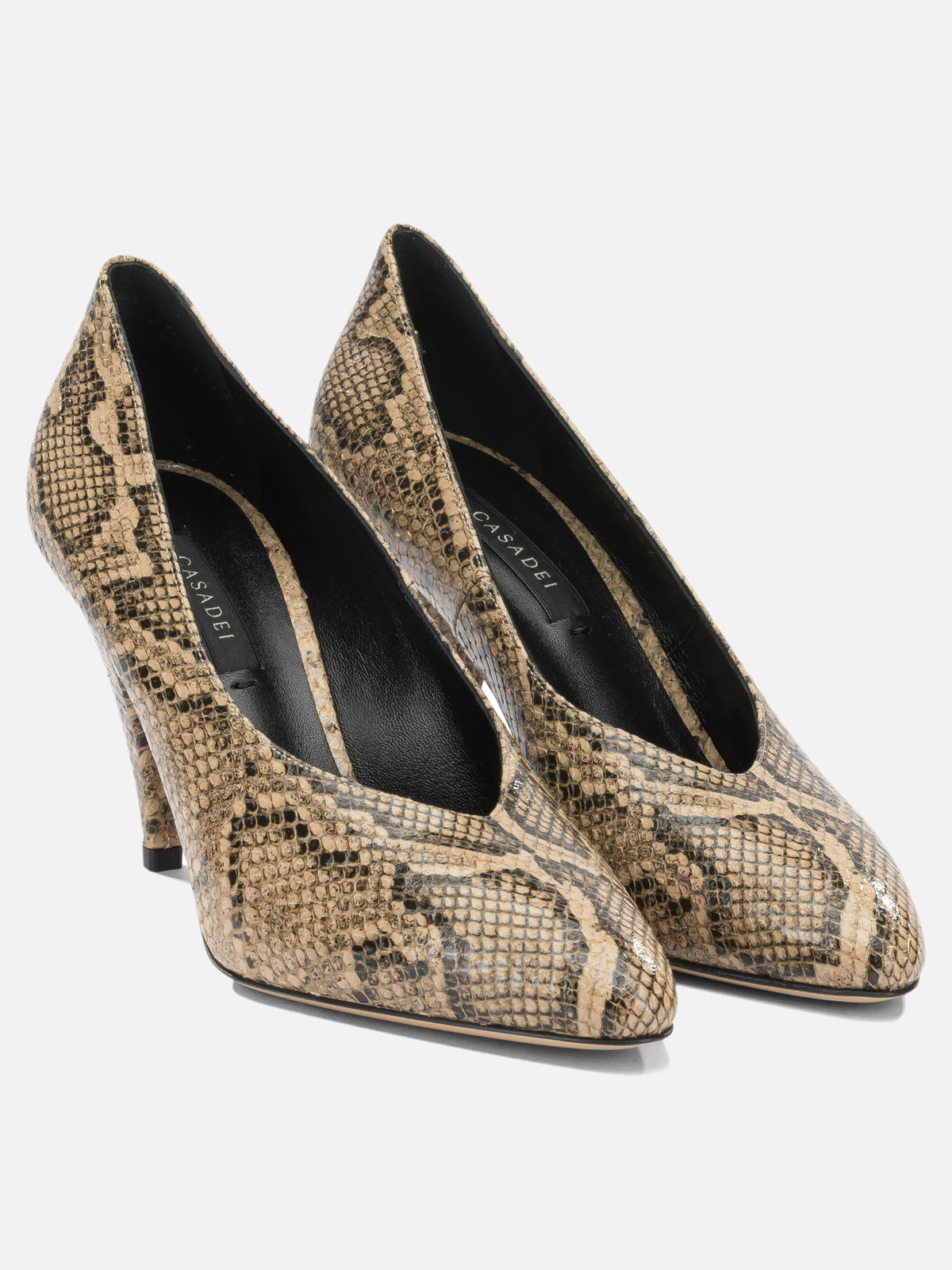 Casadei Décolleté "Basilico 50MM" Beige - VIETTI