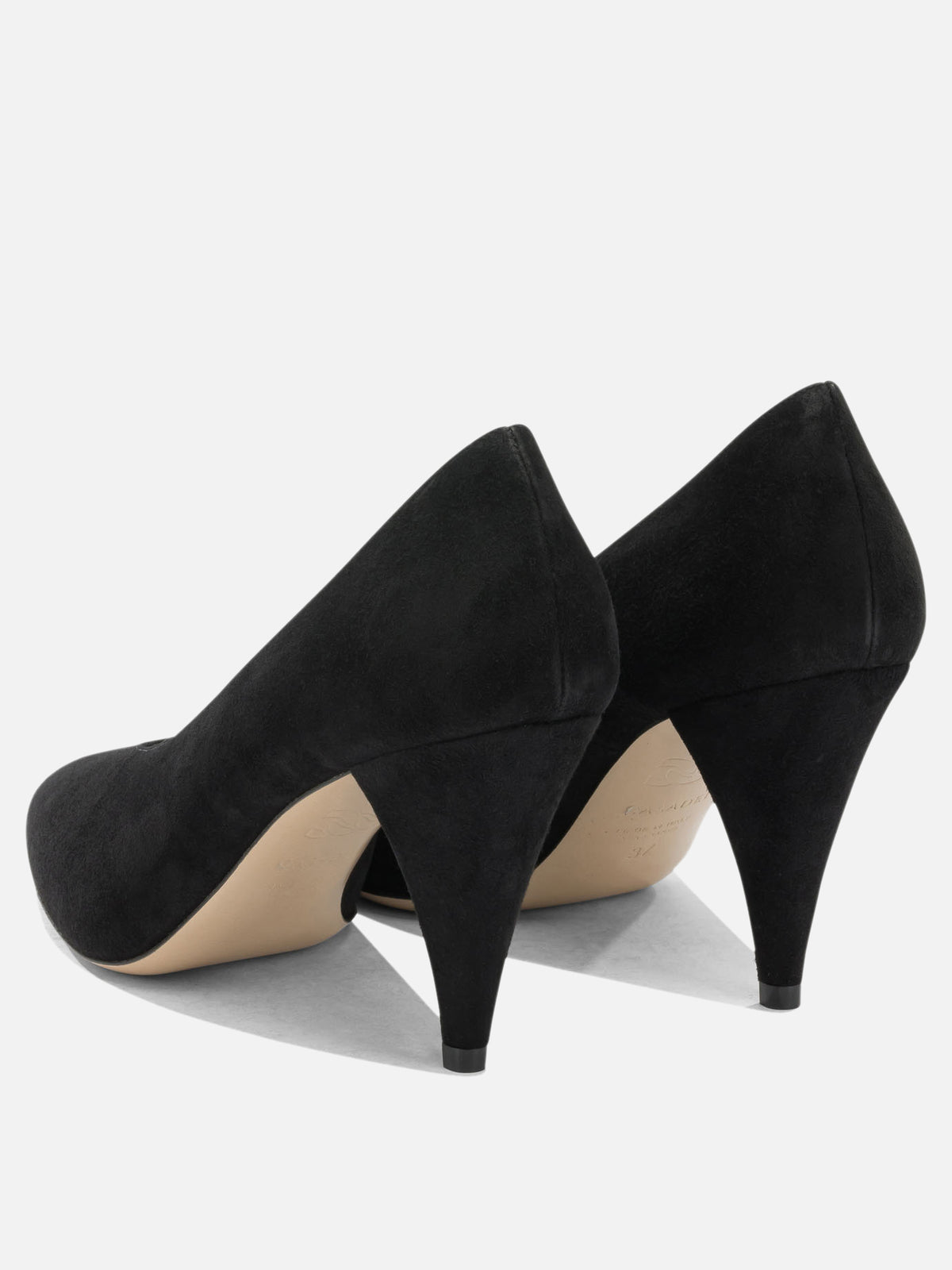 Casadei Suede pumps Black

