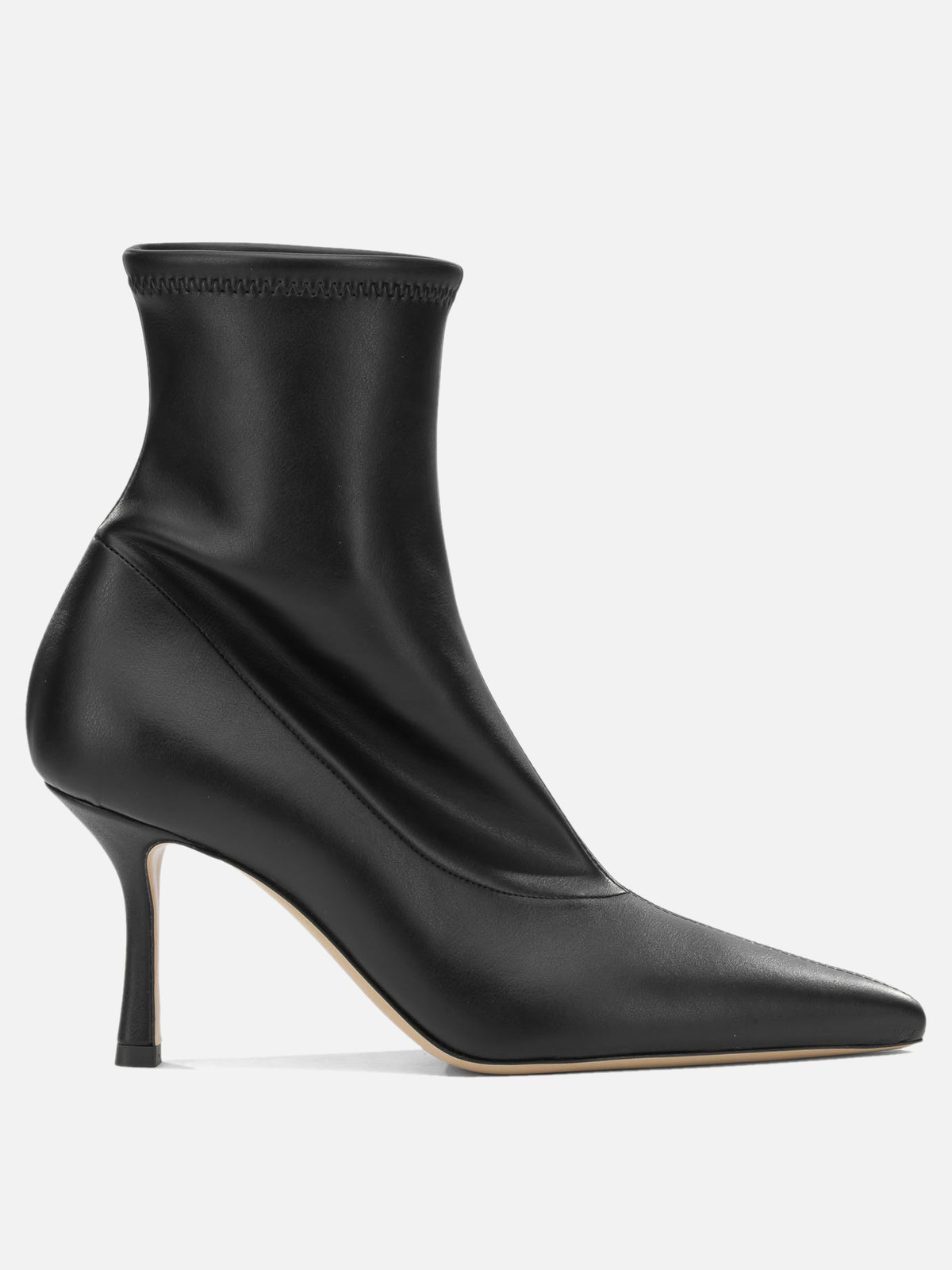 Casadei Stretch pull-on ankle boots Black