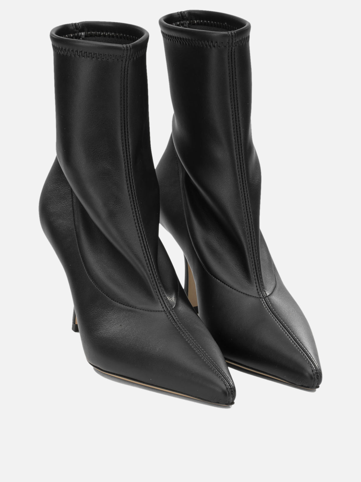 Casadei Stretch pull-on ankle boots Black

