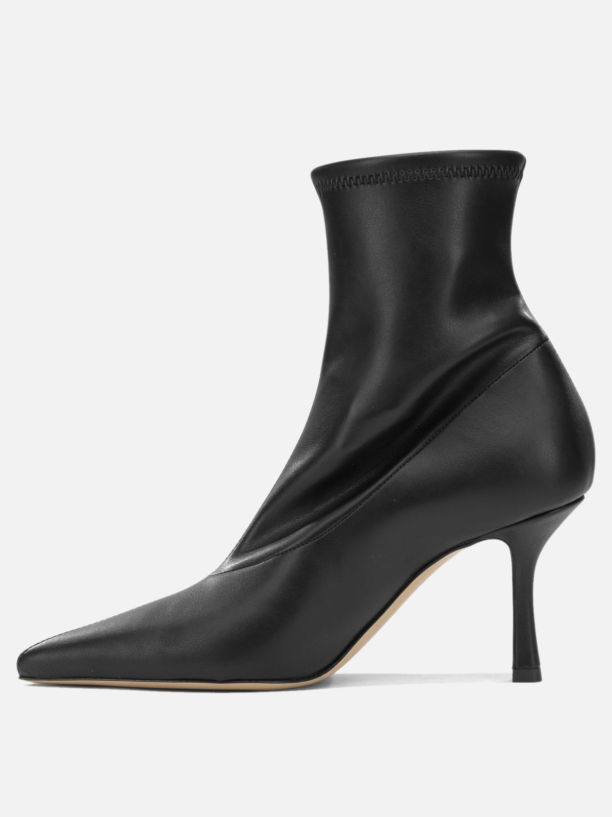 Casadei Stretch pull-on ankle boots Black - VIETTI