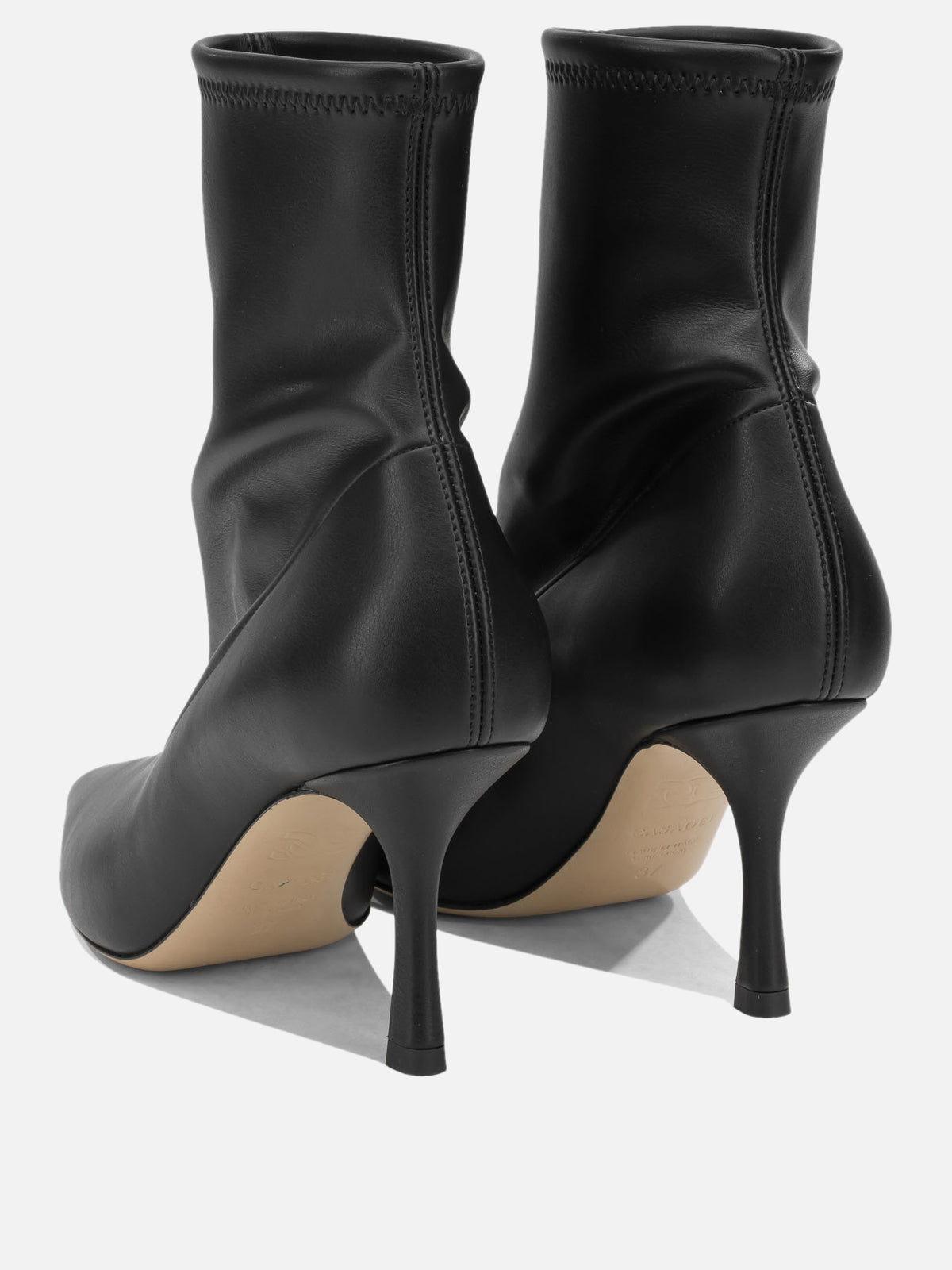 Casadei Stretch pull-on ankle boots Black