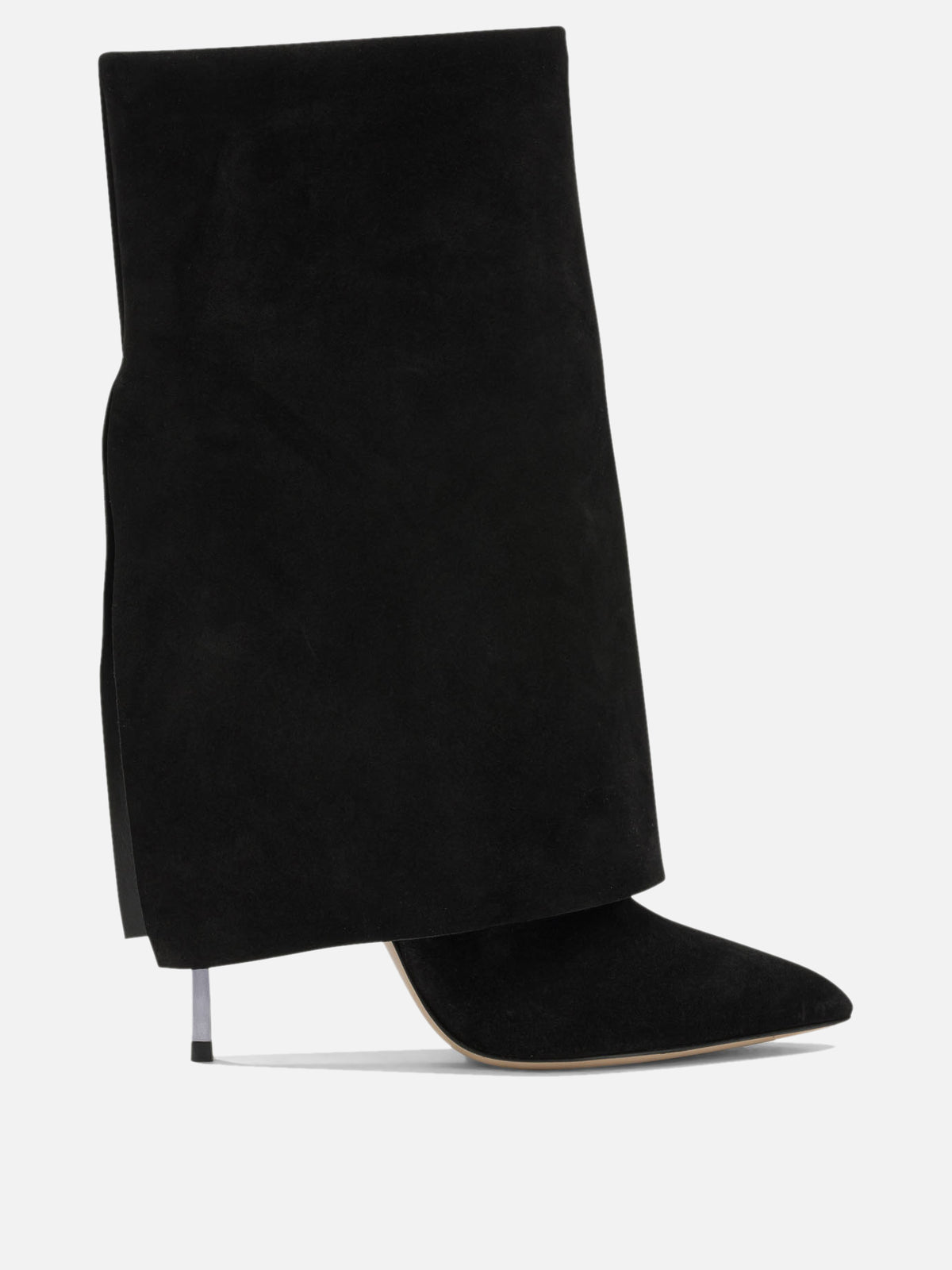 Casadei "Blade Berlin 100MM" Pull-On Ankle Boots Black - VIETTI
