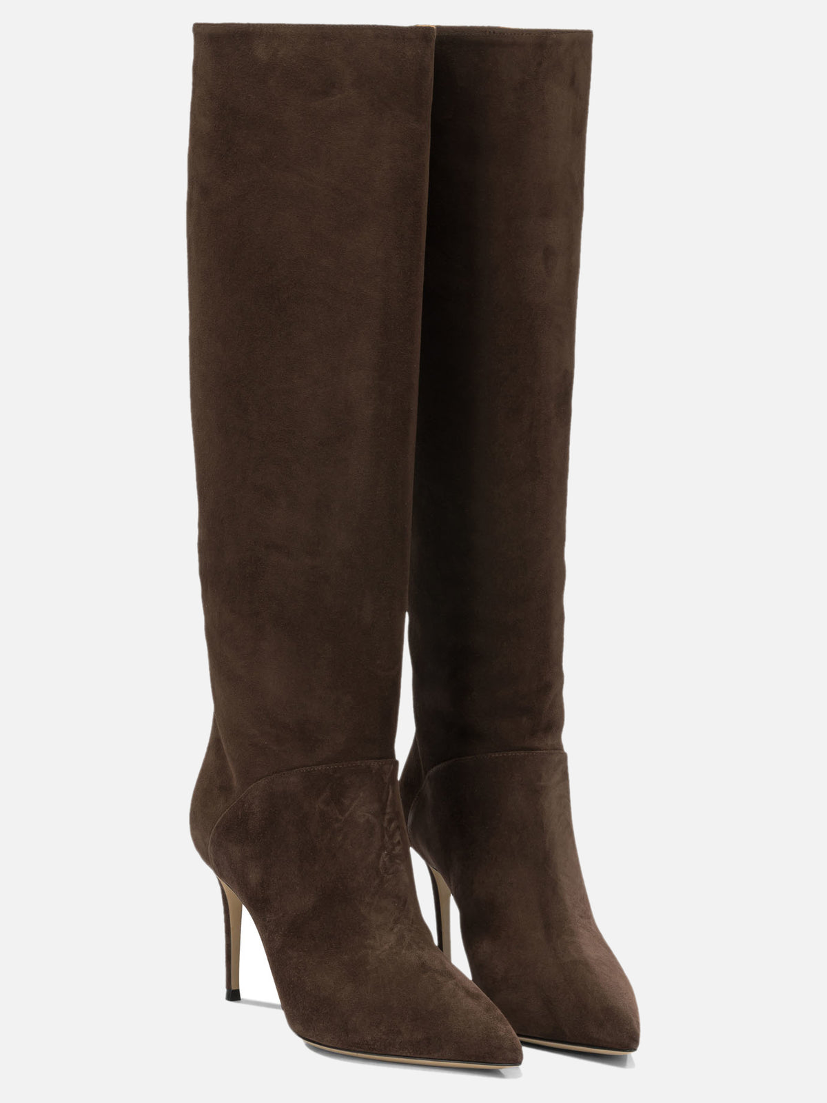 Casadei "Renna 100MM" Knee-High Boots Brown