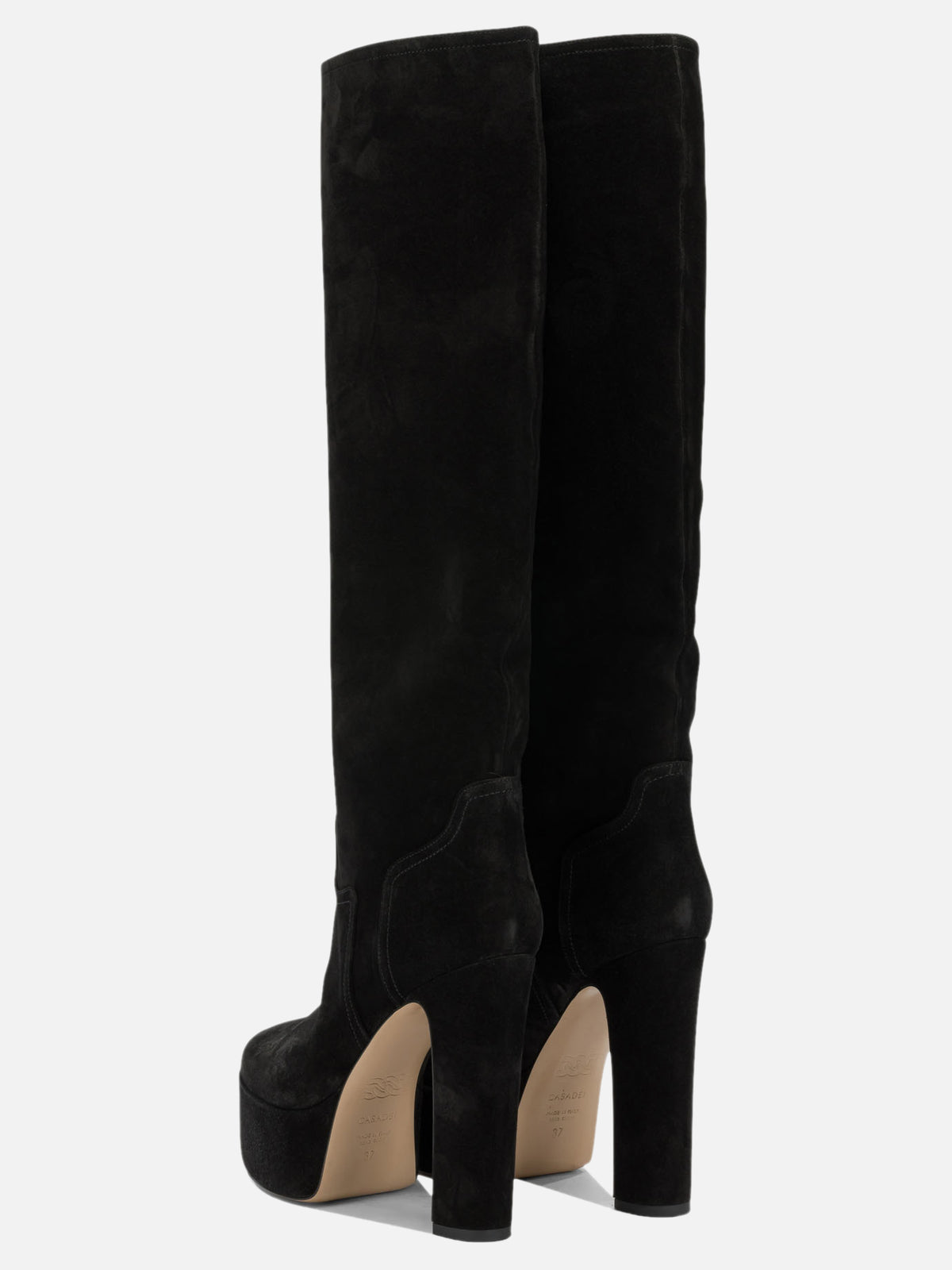 Casadei Stivali al ginocchio "Patty 80MM" Nero - VIETTI