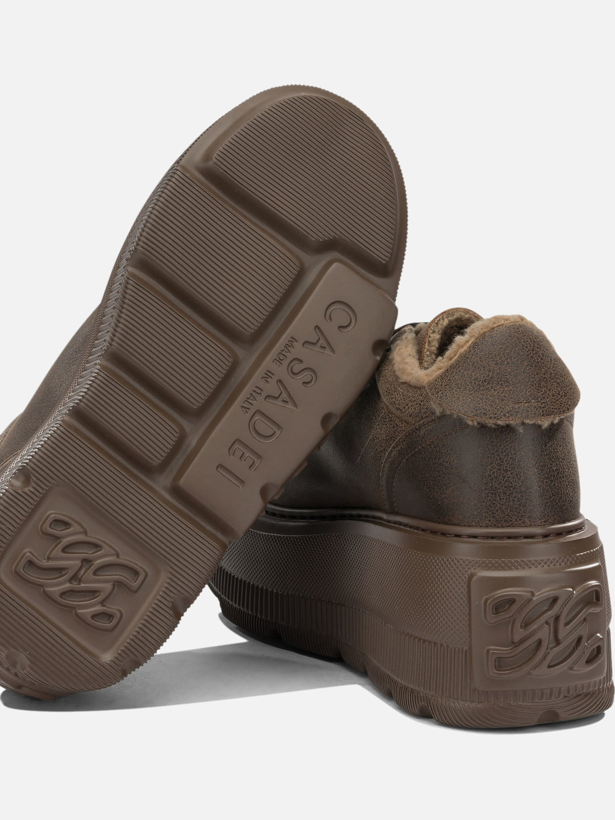 Casadei Sneaker alte "Nexus" Marrone - VIETTI