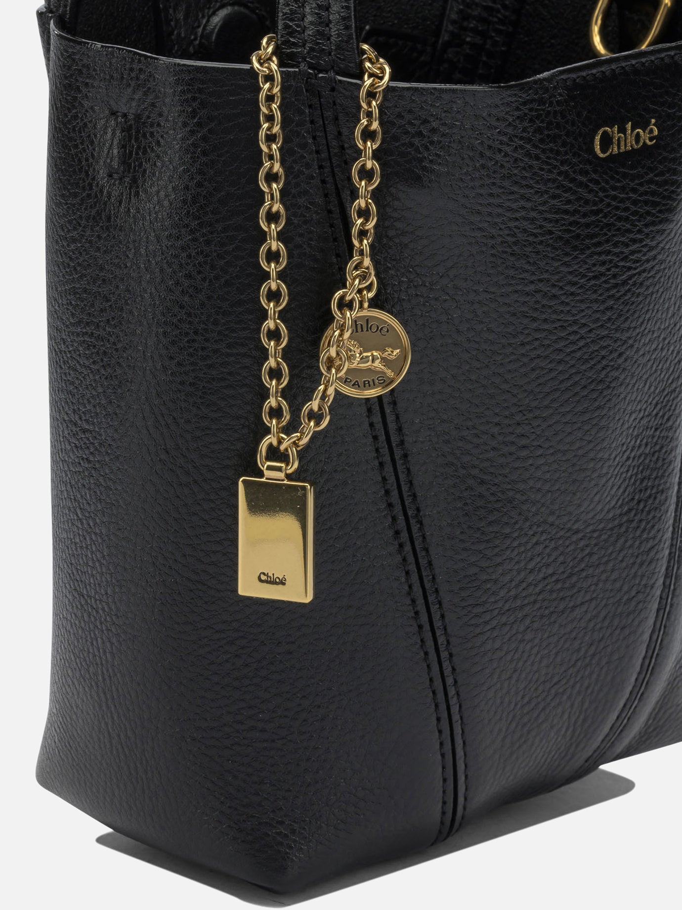 Small bags 100% cow leather  Black - Chloé Women | PDP | VIETTI Online Store | thumbnail_4