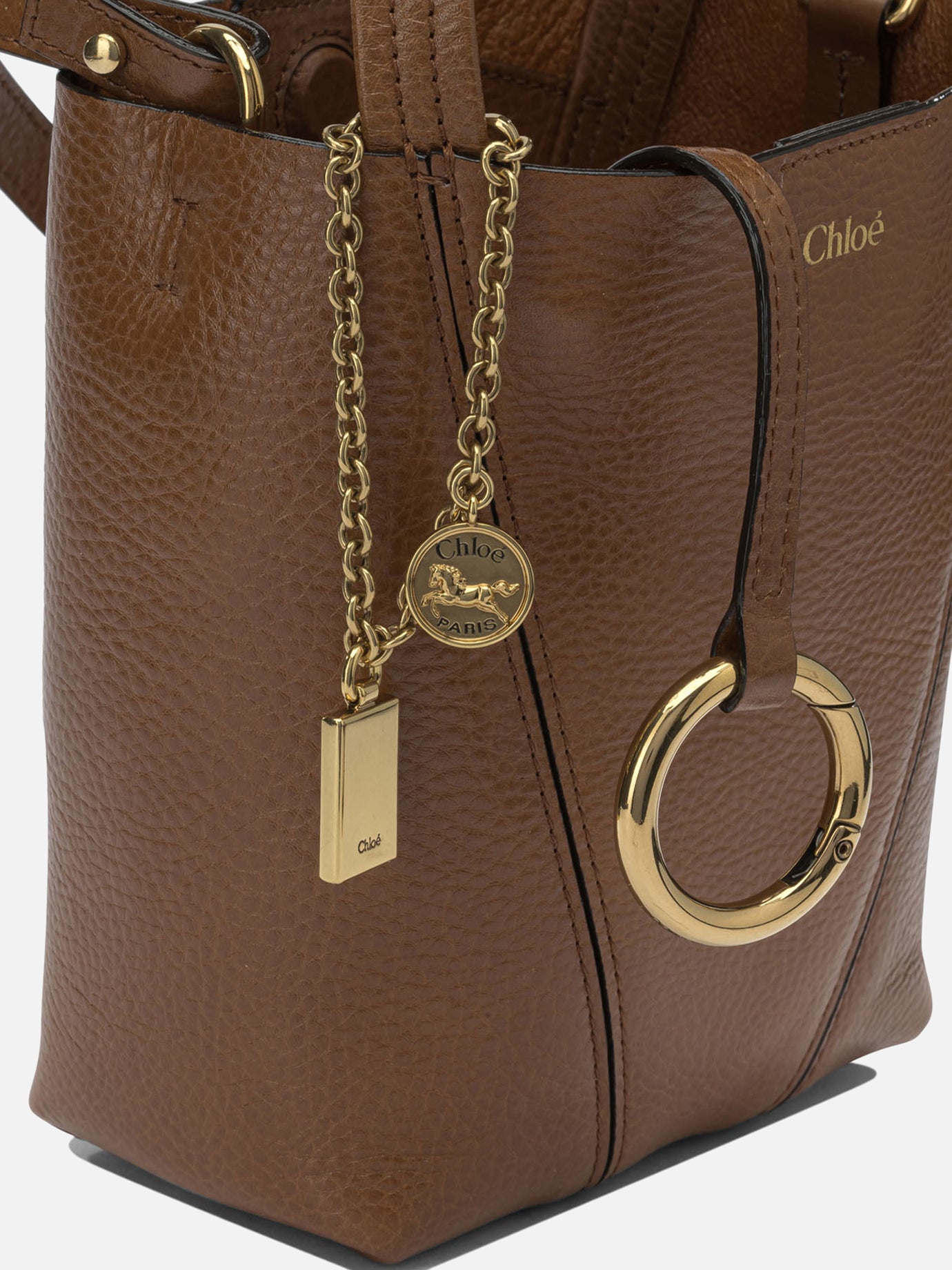 Small bags 100% cow leather  Brown - Chloé Women | PDP | VIETTI Online Store | thumbnail_4