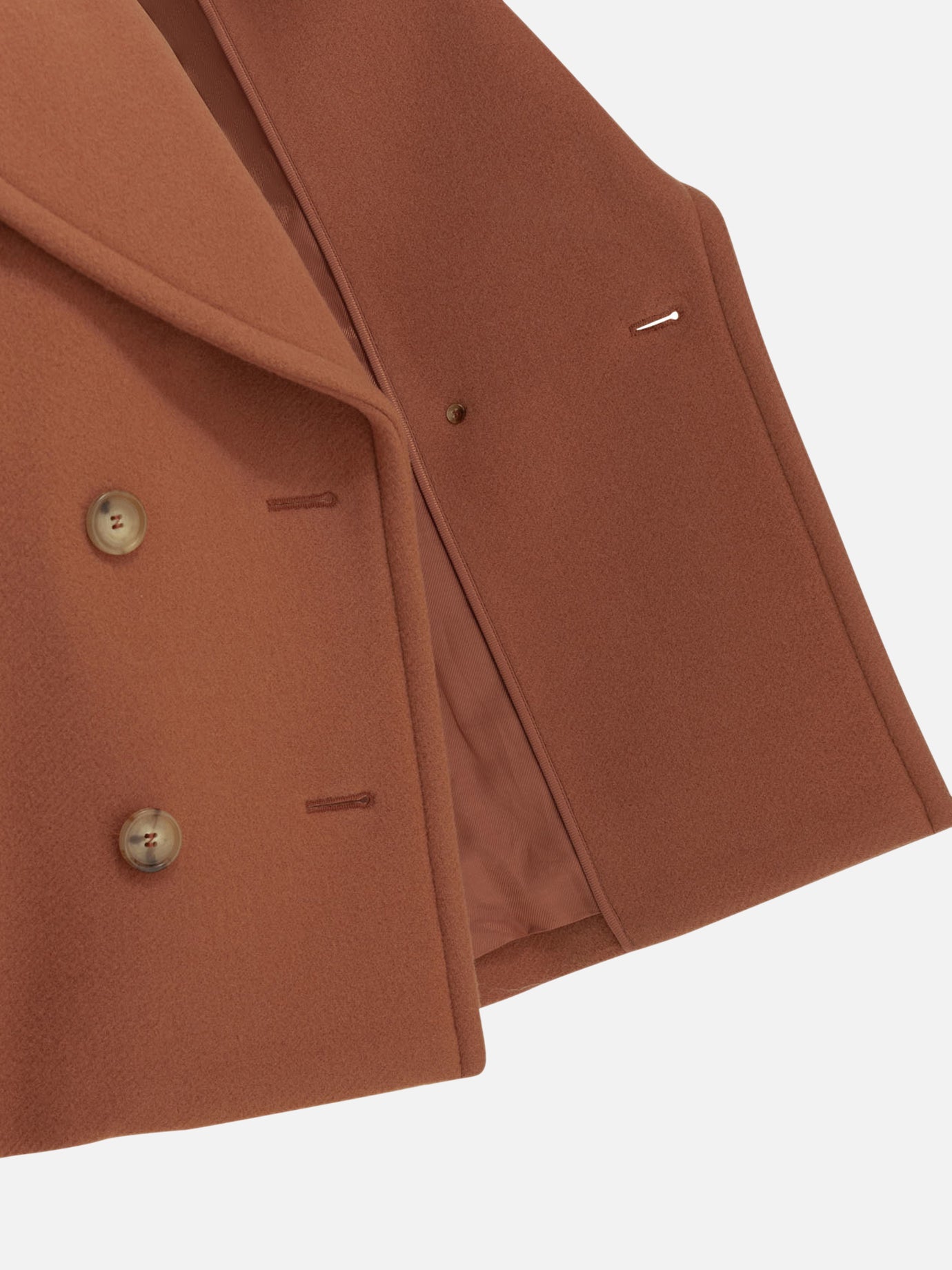 Short coats Solid colour  Pink - Chloé Women | PDP | VIETTI Online Store | Zoom-Modal_4
