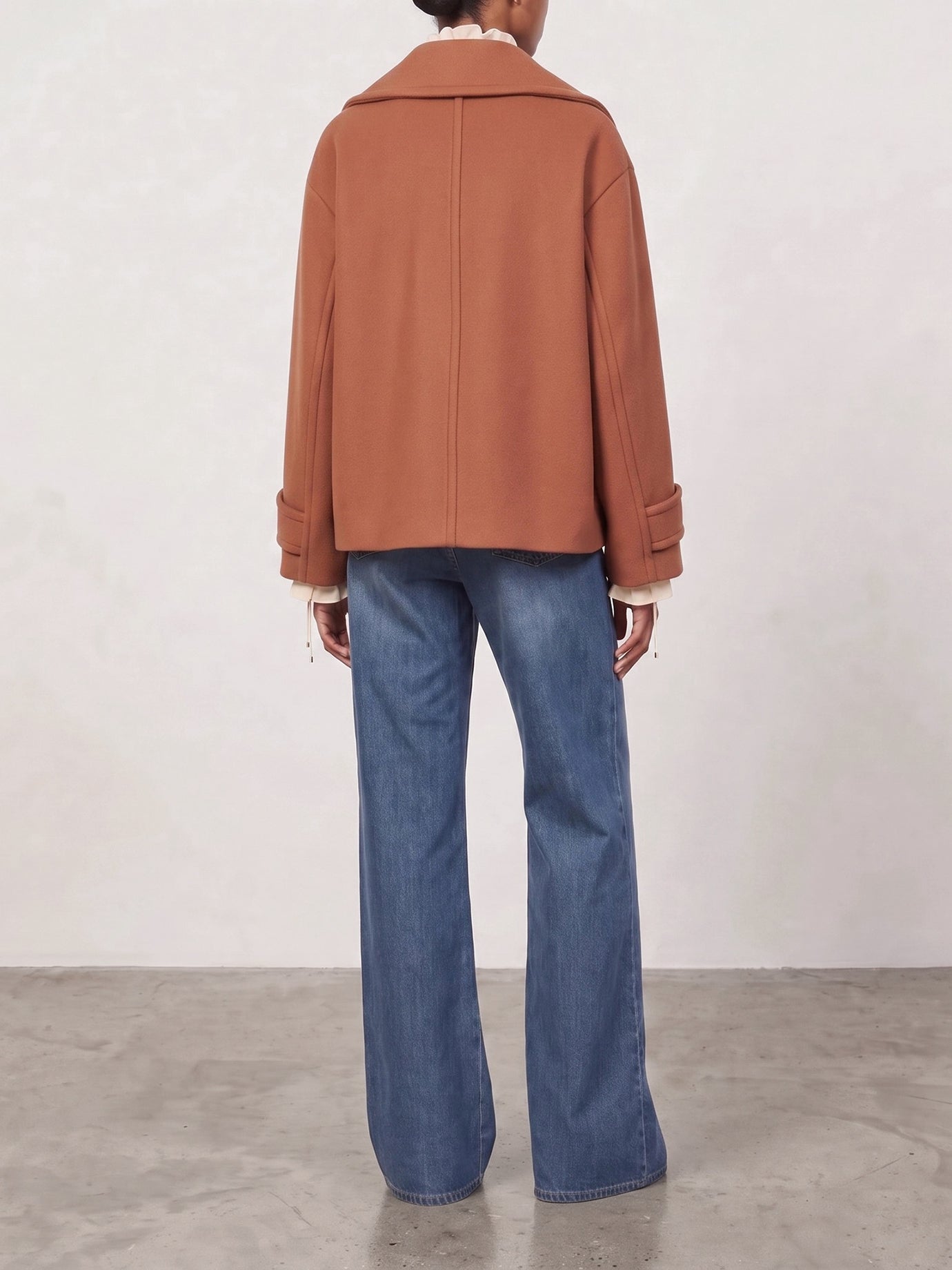 Short coats Solid colour  Pink - Chloé Women | PDP | VIETTI Online Store | Zoom-Modal_3
